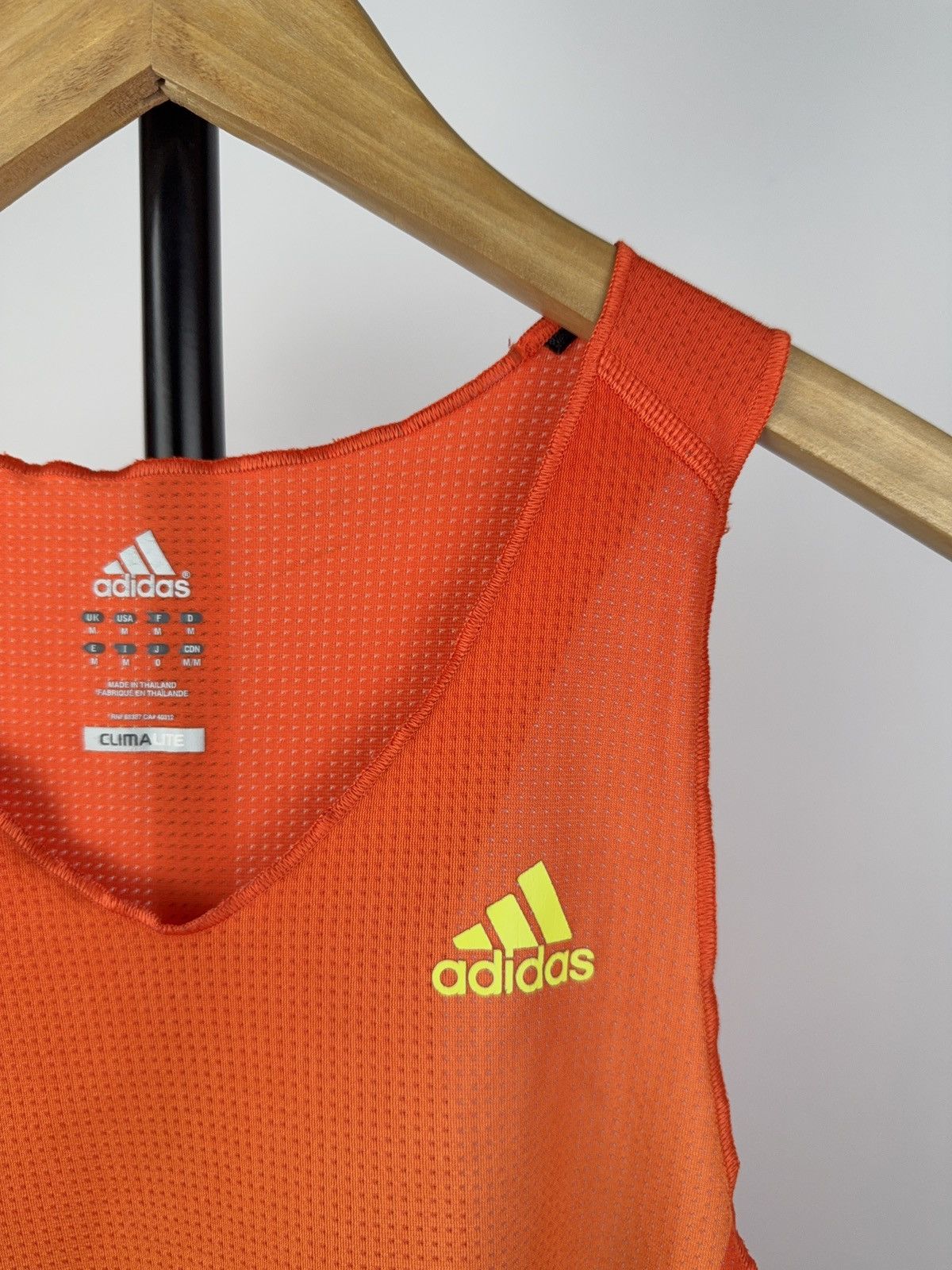 Adidas × Vintage Adidas Climalite Running Tank Top – Gradient Neon Print Size US M / EU 48-50 / 2 - 3 Thumbnail