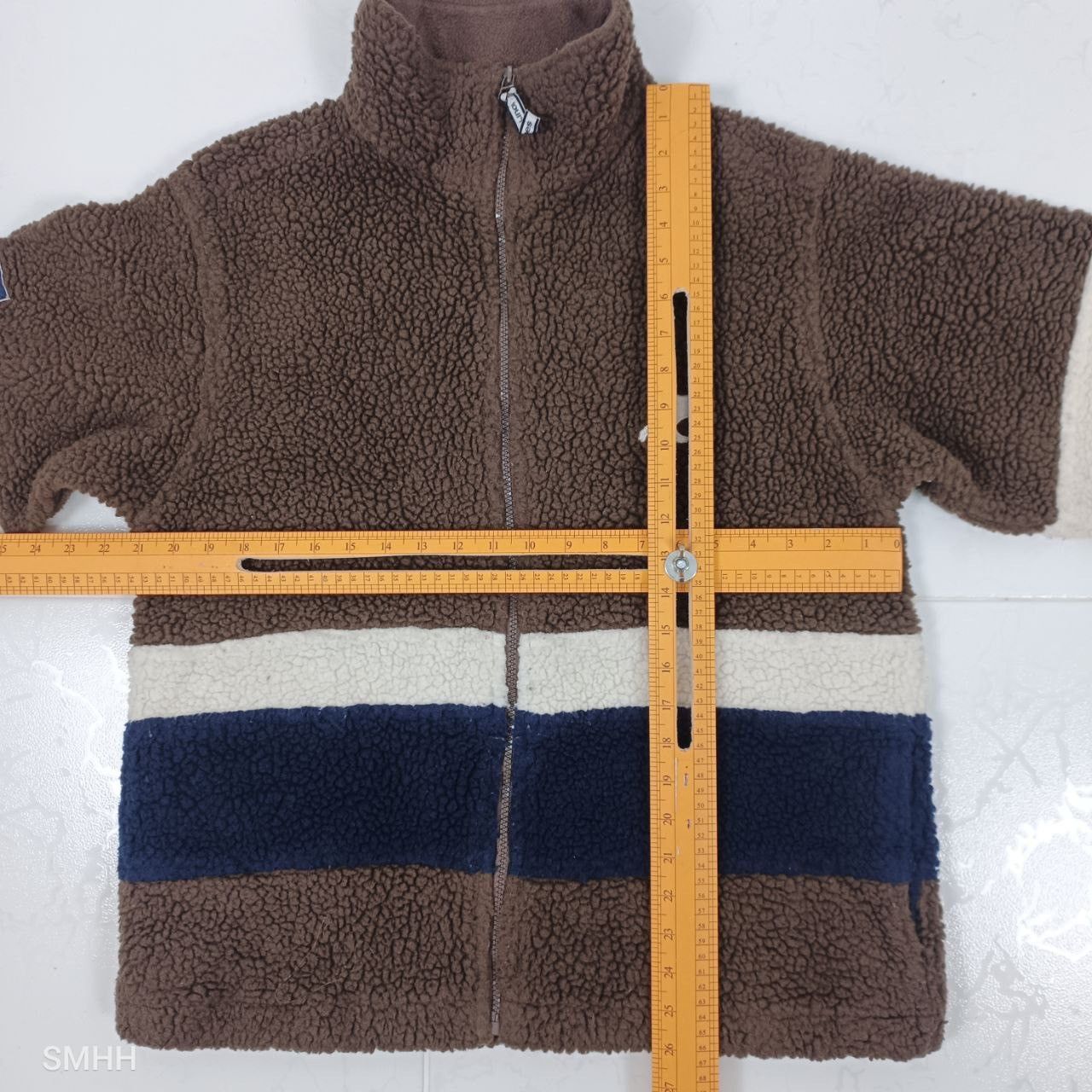 Courreges 🔥Rare Courrèges Sherpa Fleece - Embroidered Back Logo ( M ) Size US M / EU 48-50 / 2 - 17 Thumbnail