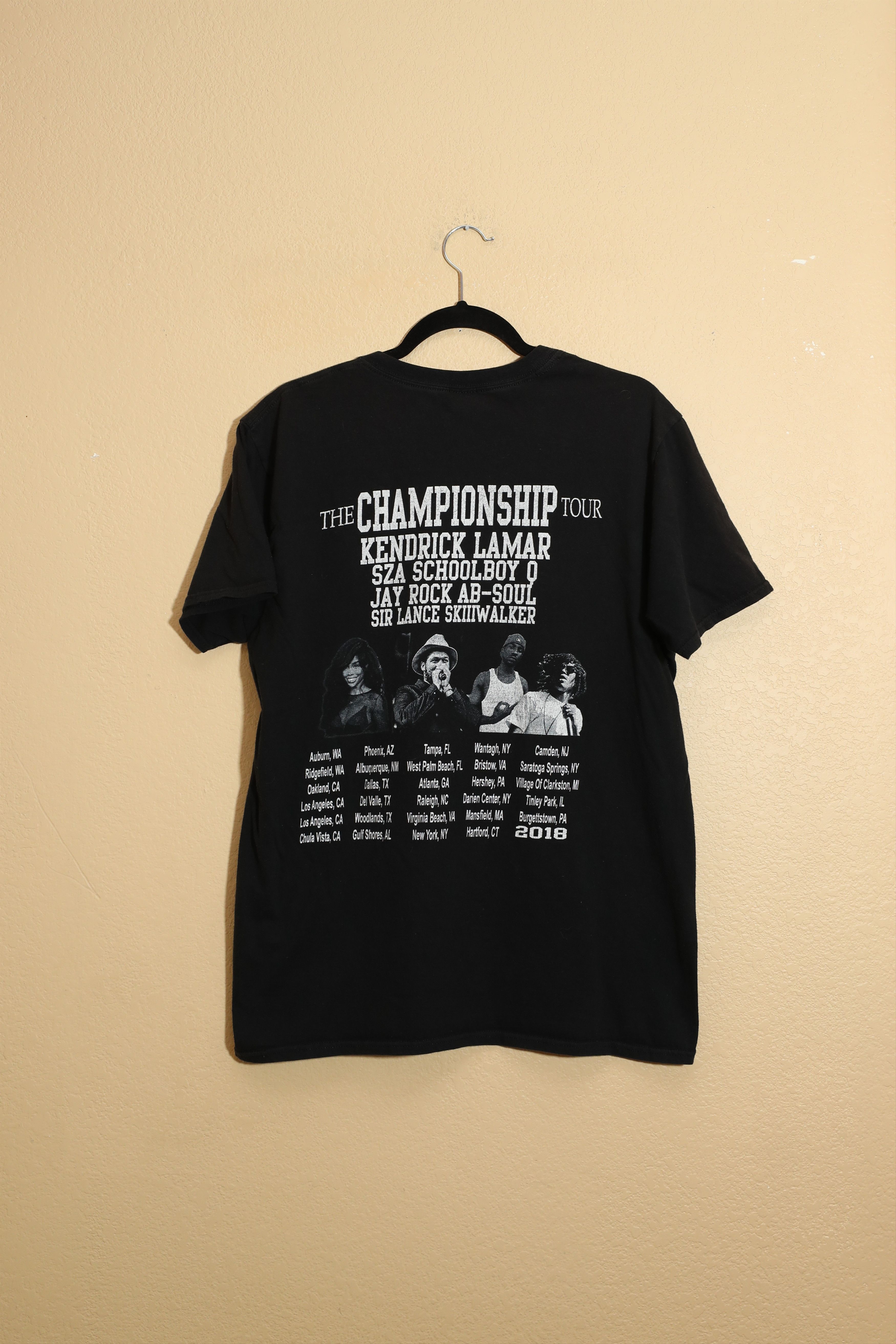 Kendrick Lamar Kendrick Lamar The Championship 2018 Tour Tee (L) Size US L / EU 52-54 / 3 - 2 Thumbnail