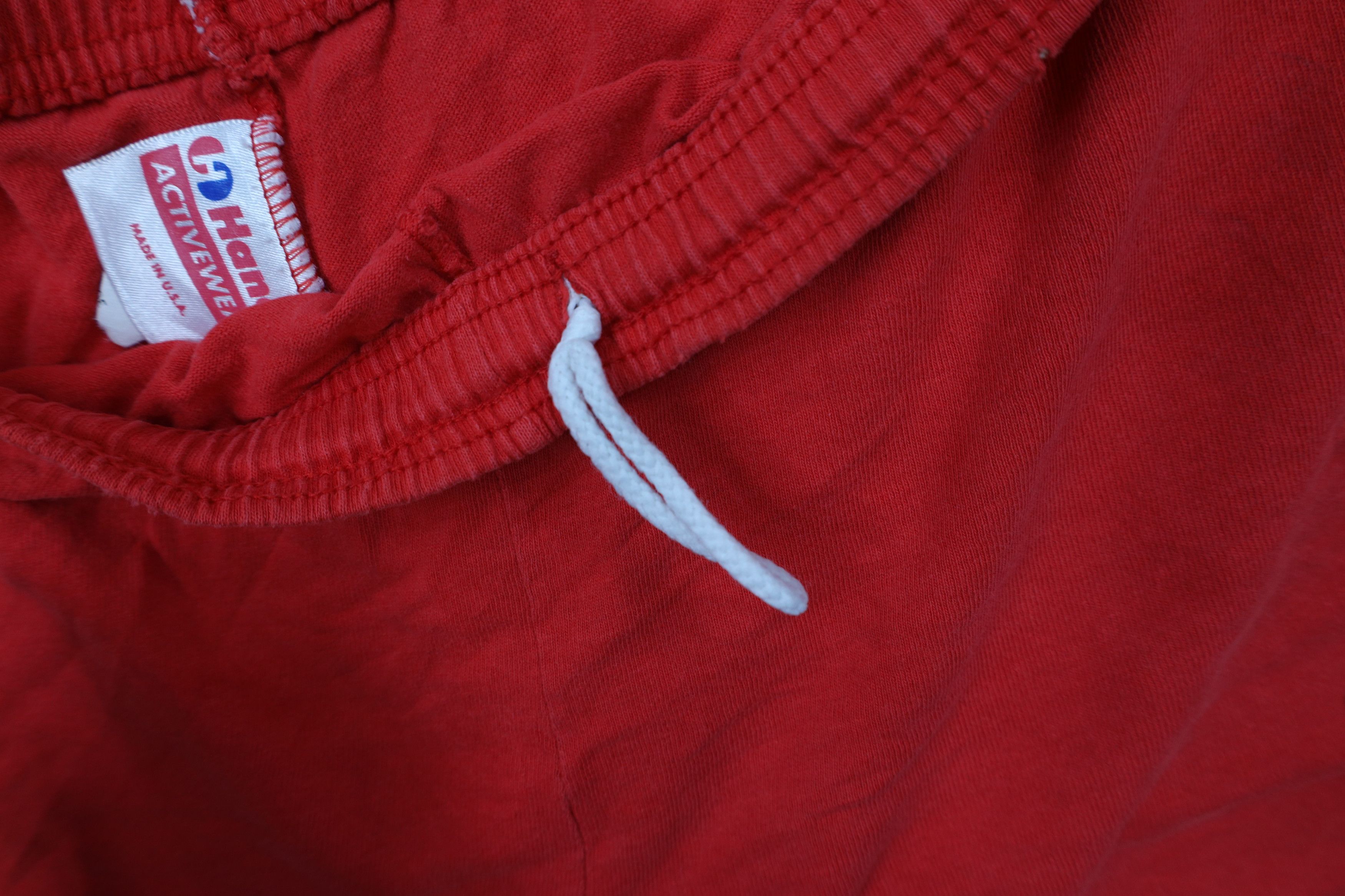 Vintage Vintage 90s Chicago Bulls Basketball Shorts AS IS Red USA Size US 34 / EU 50 - 8 Thumbnail