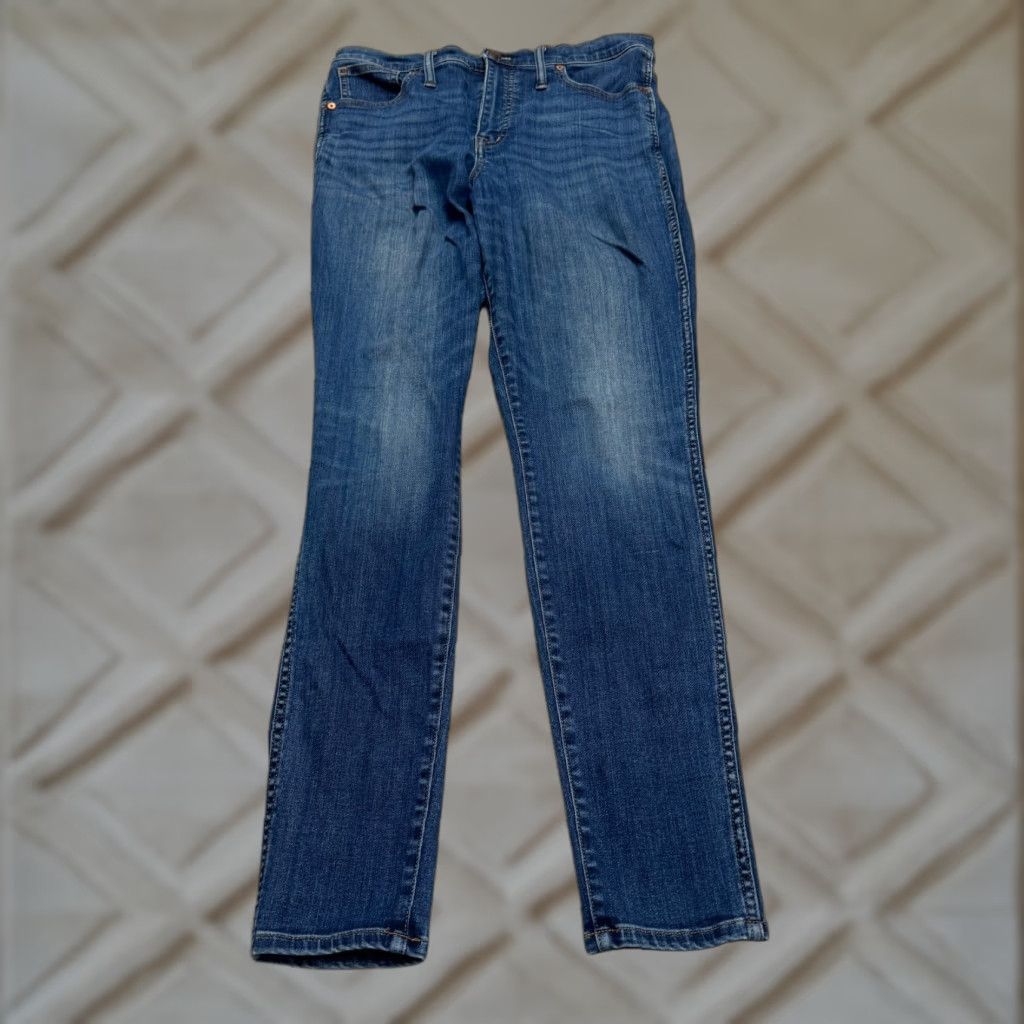 Madewell Madewell Jeans Women 30x30 High Rise Skinny Denim Blue Medium Wash 5-Pocket Stretch City Streetwear Womens Size 30" / US 8 / IT 44 - 1 Thumbnail