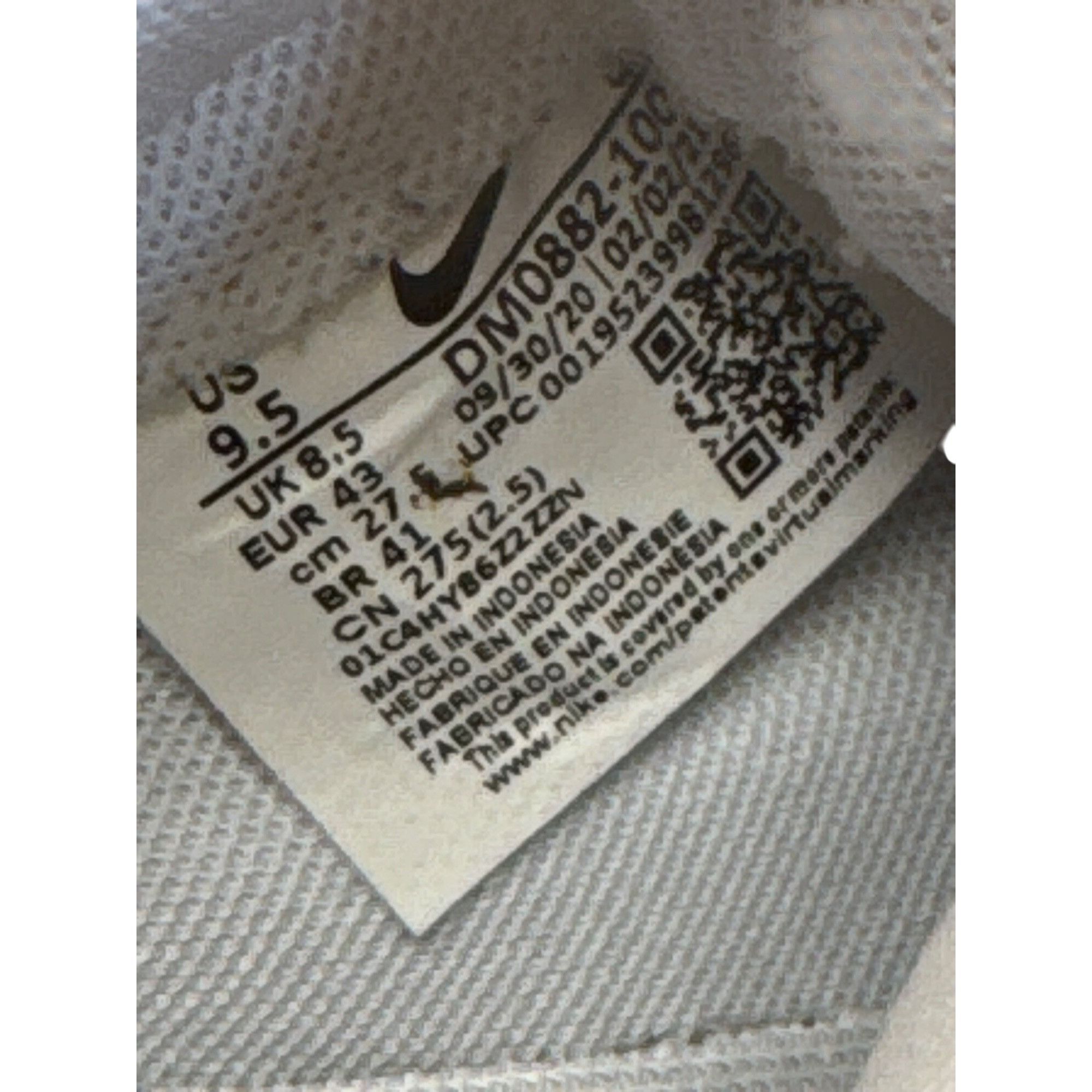 Nike Nike Flyleather Blazer Low Mayumi Yamase Mens Sneakers White Size US 9.5 / EU 42-43 - 4 Thumbnail