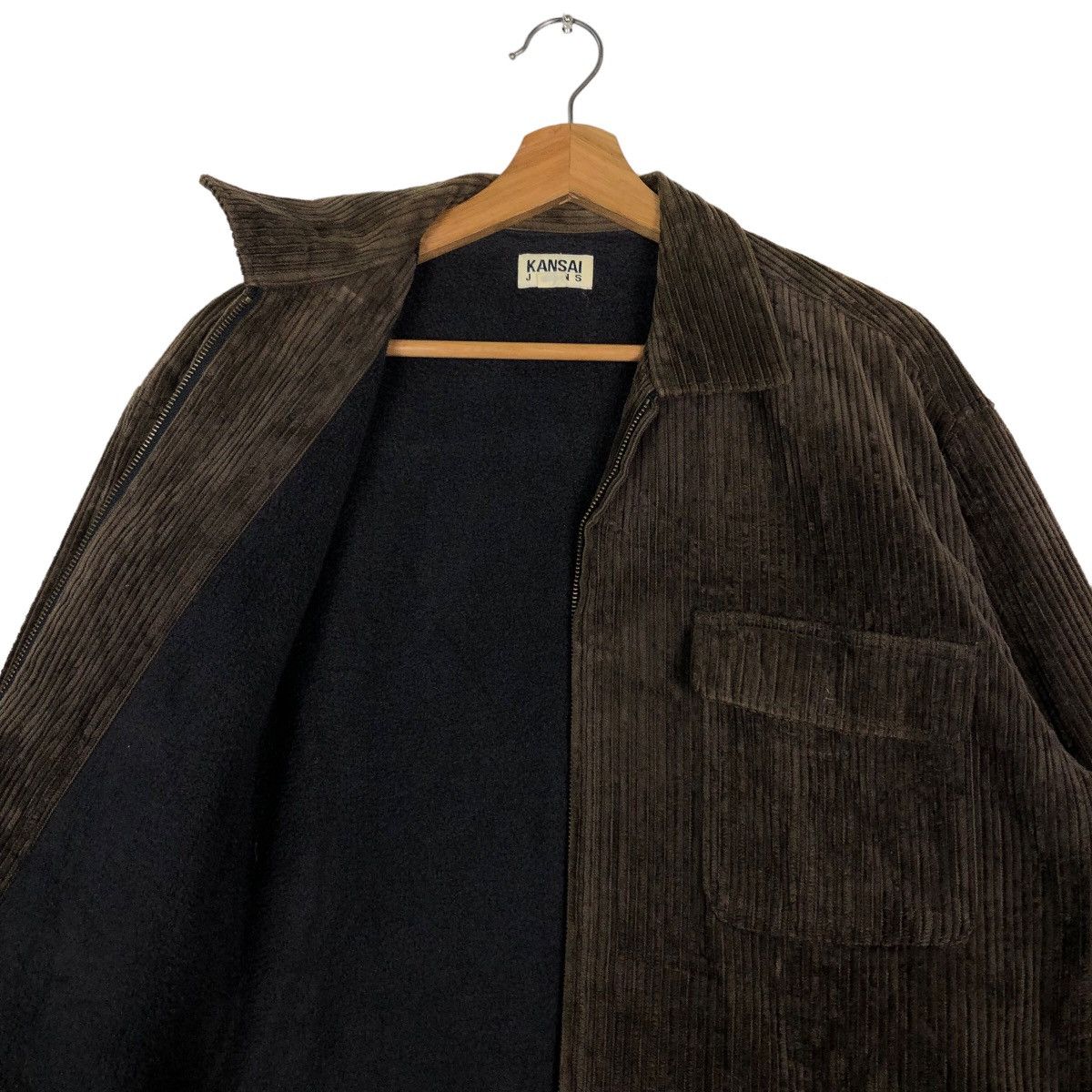 Japanese Brand 🔥90’s Vtg Corduroy Jacket Worker Kansai Yamamoto Japan Size US L / EU 52-54 / 3 - 10 Thumbnail