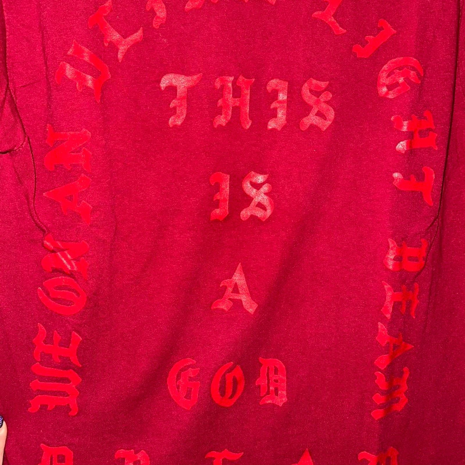 Band Tees × Rap Tees Kanye West The Life Of Pablo Long Sleeve Tour T Shirt size M Size US M / EU 48-50 / 2 - 4 Thumbnail