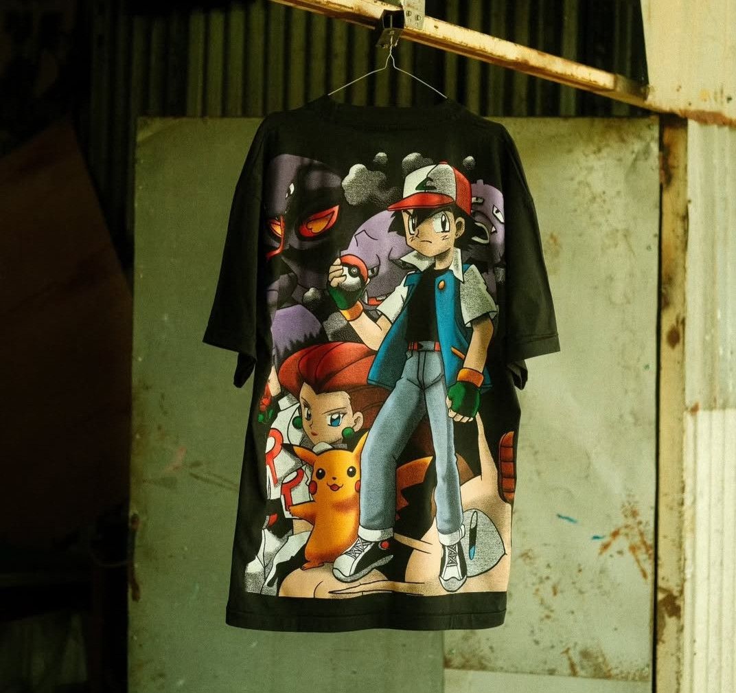 Ripple Junction Rare Pokemon Mewtwo big print game anime t shirt Size US L / EU 52-54 / 3 - 3 Thumbnail