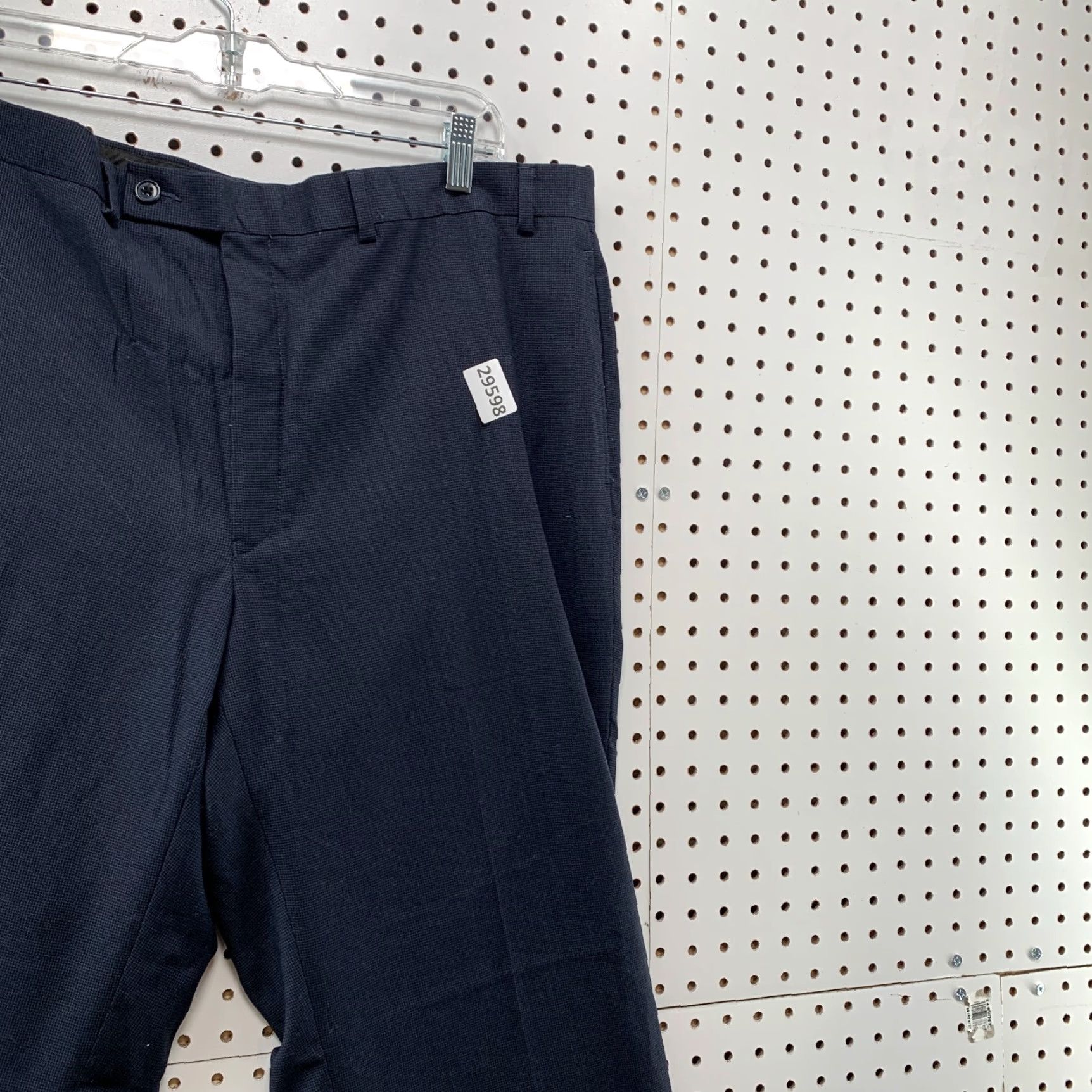 Ralph Lauren Lauren Ralph Lauren Dress Pants Mens Size 37x31.5 Navy Blue Polyester Blend Dress Pants Mens 37x31.5 Blue Size US 37 - 7 Thumbnail