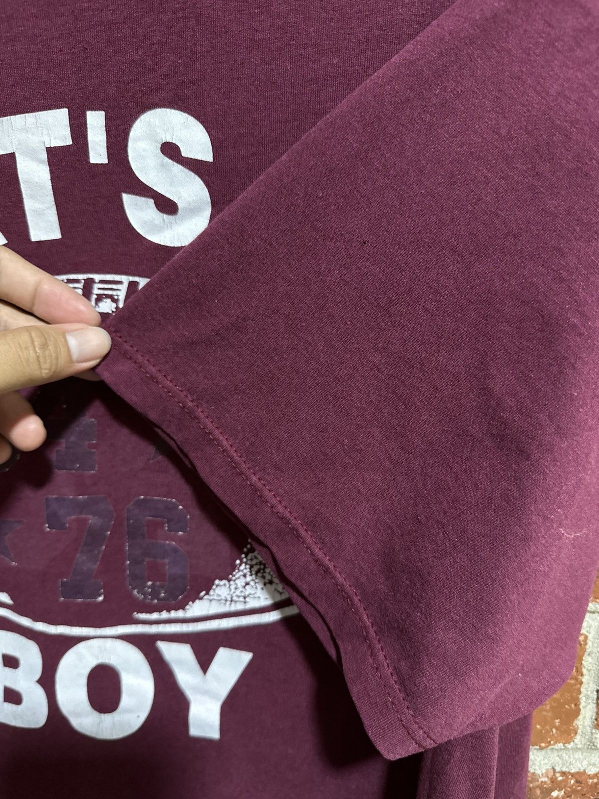Jerzees × Vintage Vintage That’s My Boy Faded Tee Size US XL / EU 56 / 4 - 2 Thumbnail
