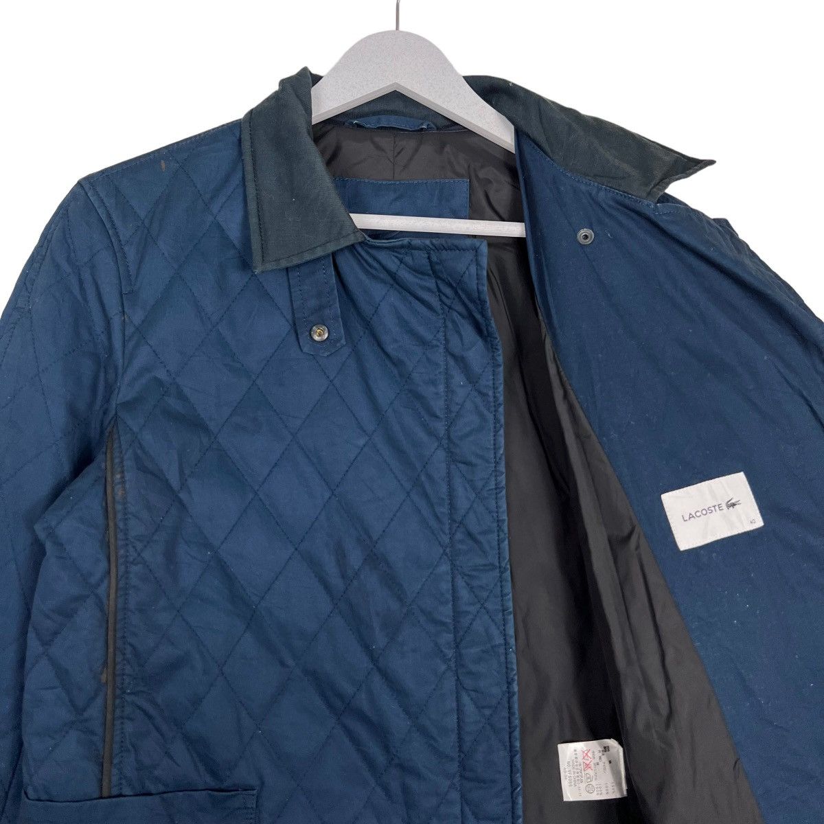 Lacoste 🔥 LACOSTE QUILTED BOMBER JACKET Size US S / EU 44-46 / 1 - 10 Thumbnail