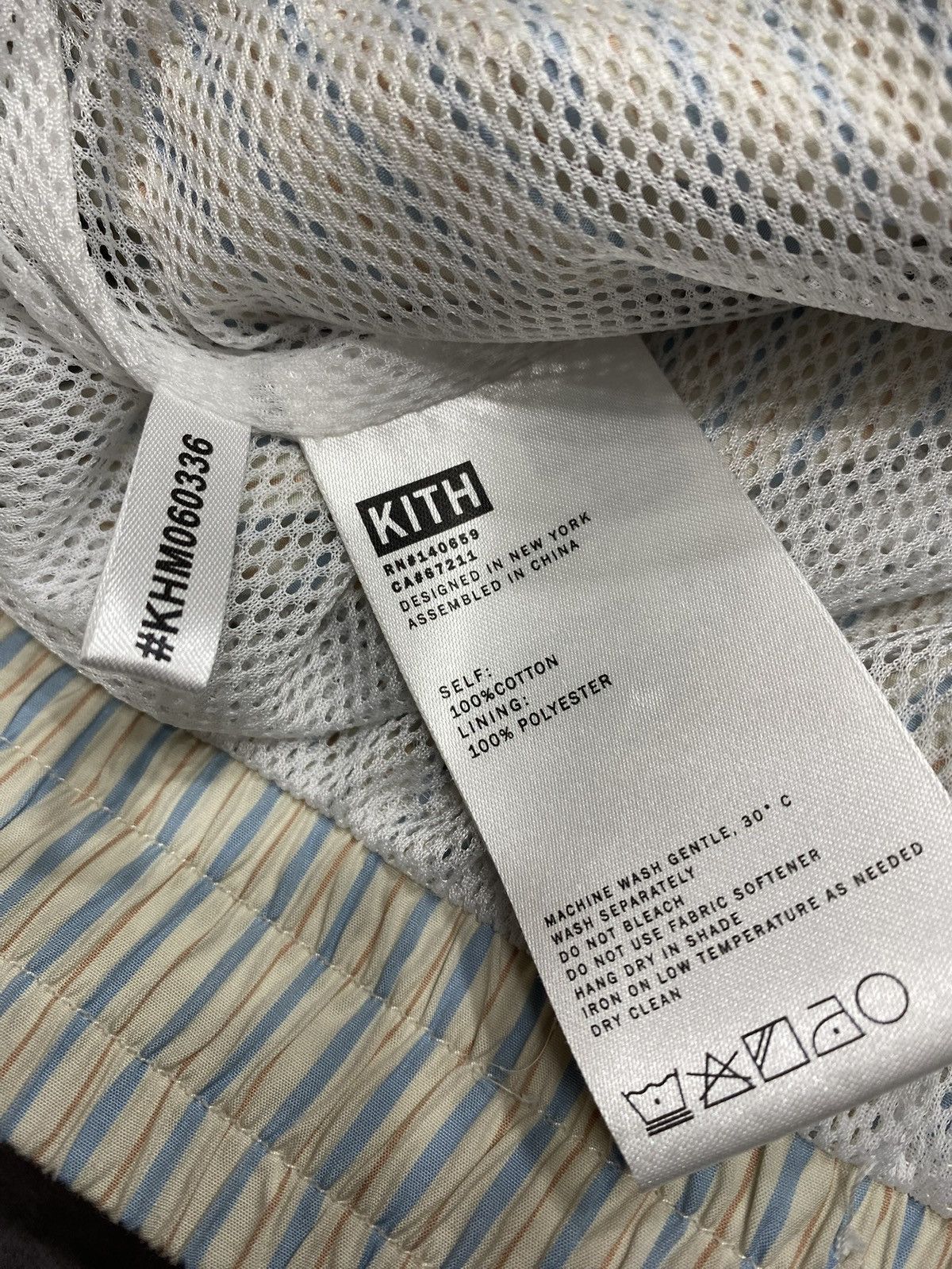 Kith Kith Striped Poplin Hardaway Short Pebble Size US 32 / EU 48 - 4 Thumbnail