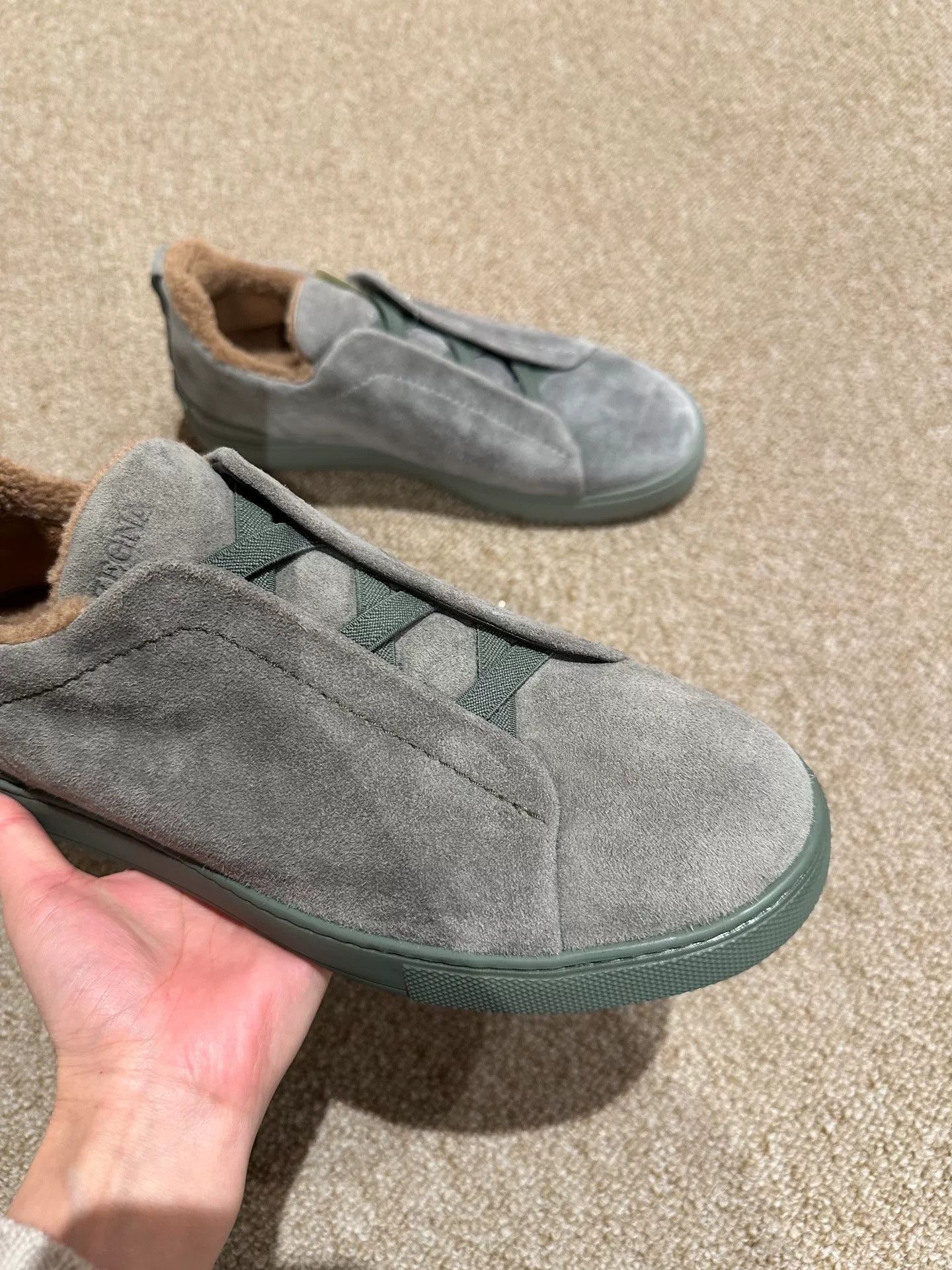 Ermenegildo Zegna Zegna Triple Stitch Mens Sneakers Size US 9 / EU 42 - 4 Thumbnail