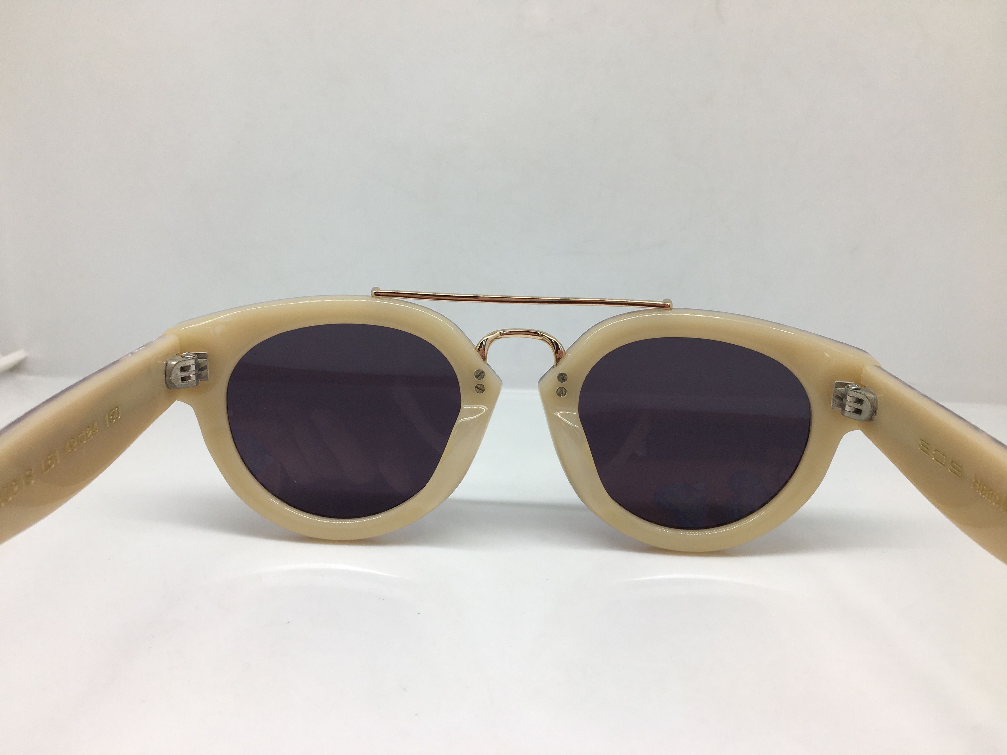 Other EOS Handmade Acetate Brown Black Chequer Sunglasses Frame Size ONE SIZE - 4 Thumbnail