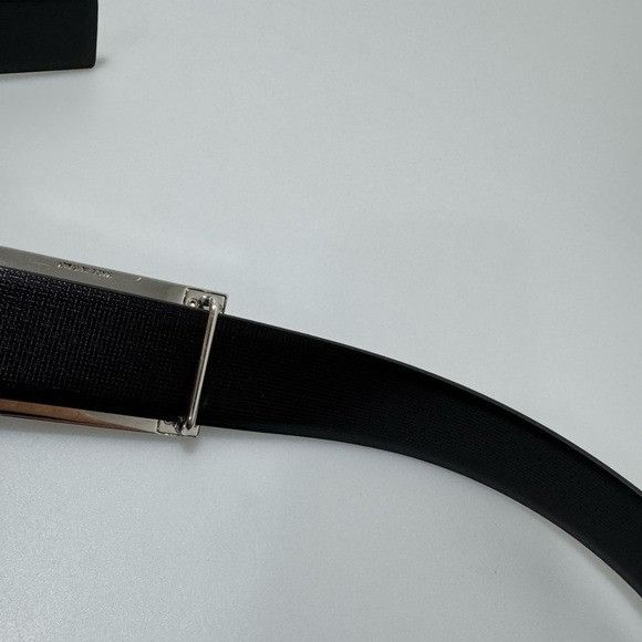 Givenchy Givenchy 30mm Reversible 2G Small Buckle Belt Black Silver M Size 40 - 6 Thumbnail