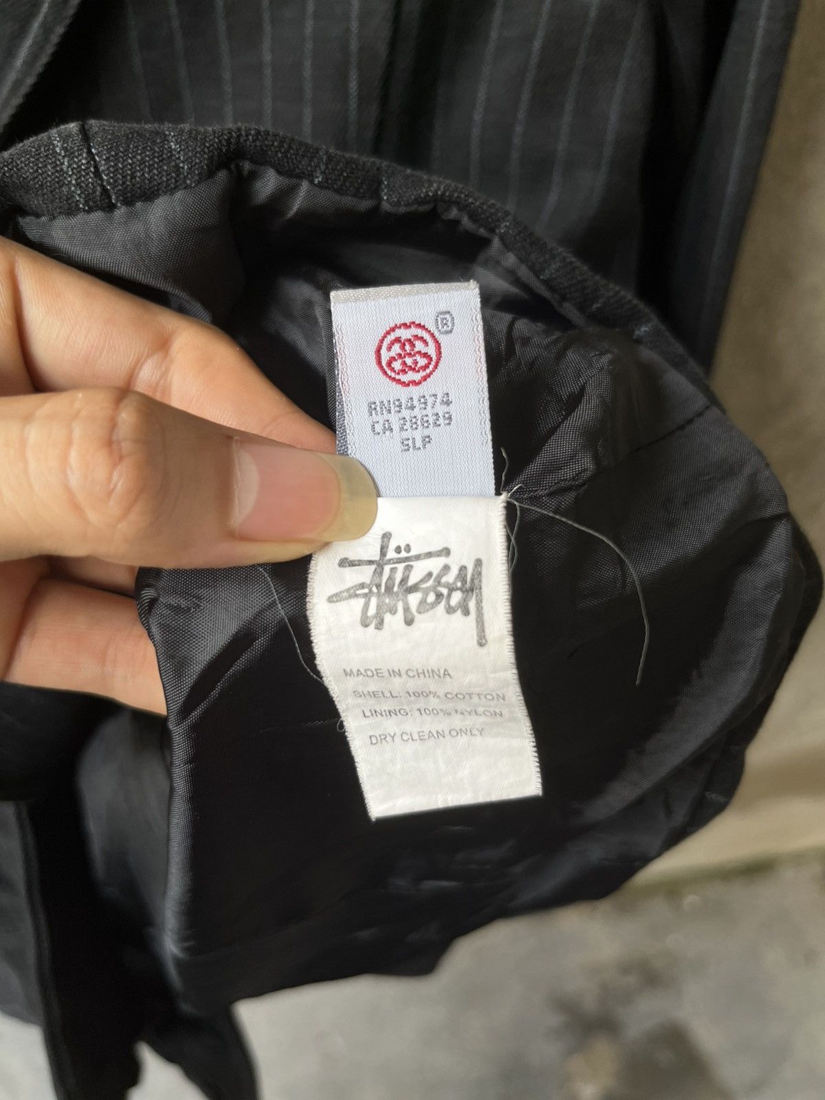 Stussy Vintage rare 2000s blazer stussy Size S / US 4 / IT 40 - 9 Thumbnail
