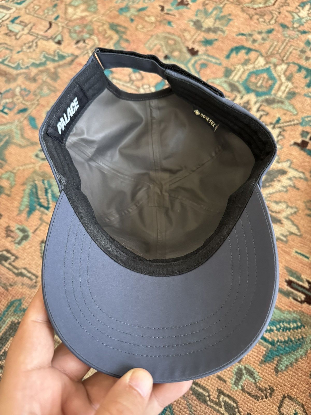 Palace PALACE Goretex logo cap in navy Size ONE SIZE - 4 Thumbnail
