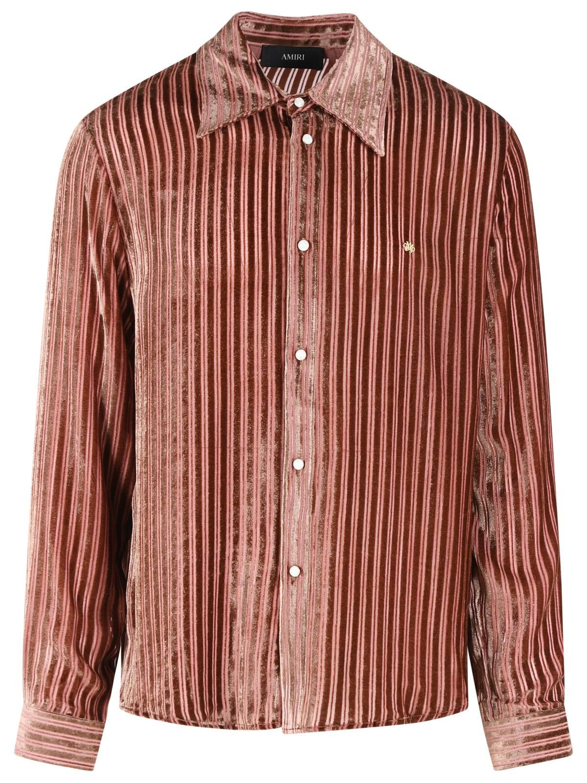 Amiri AMIRI Viscose And Peach Silk Shirt Size US M / EU 48-50 / 2 - 1 Thumbnail