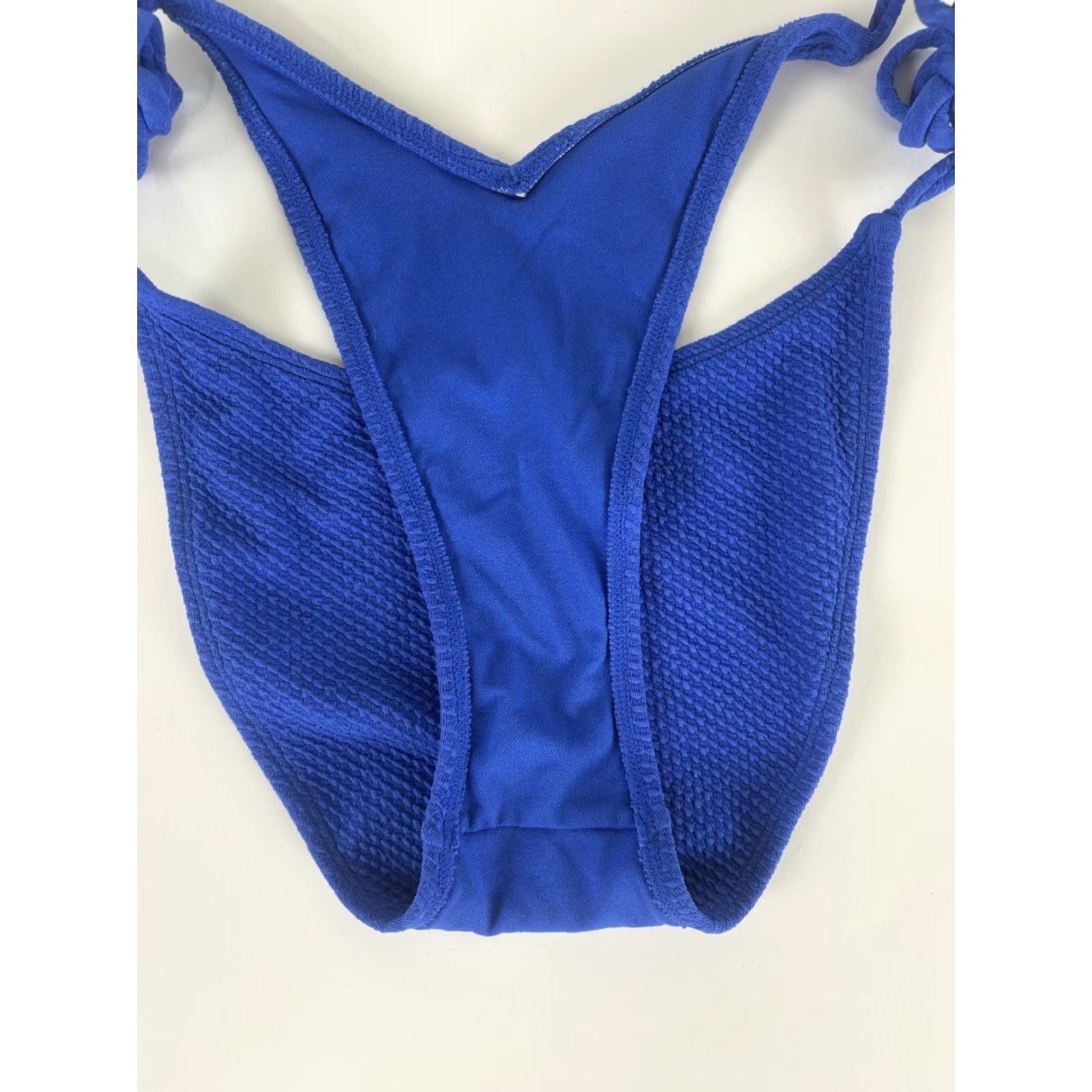Vintage Xhiliration Blue Bikini Bottoms Womens M Bottoms Size 32" / US 10 / IT 46 - 3 Thumbnail