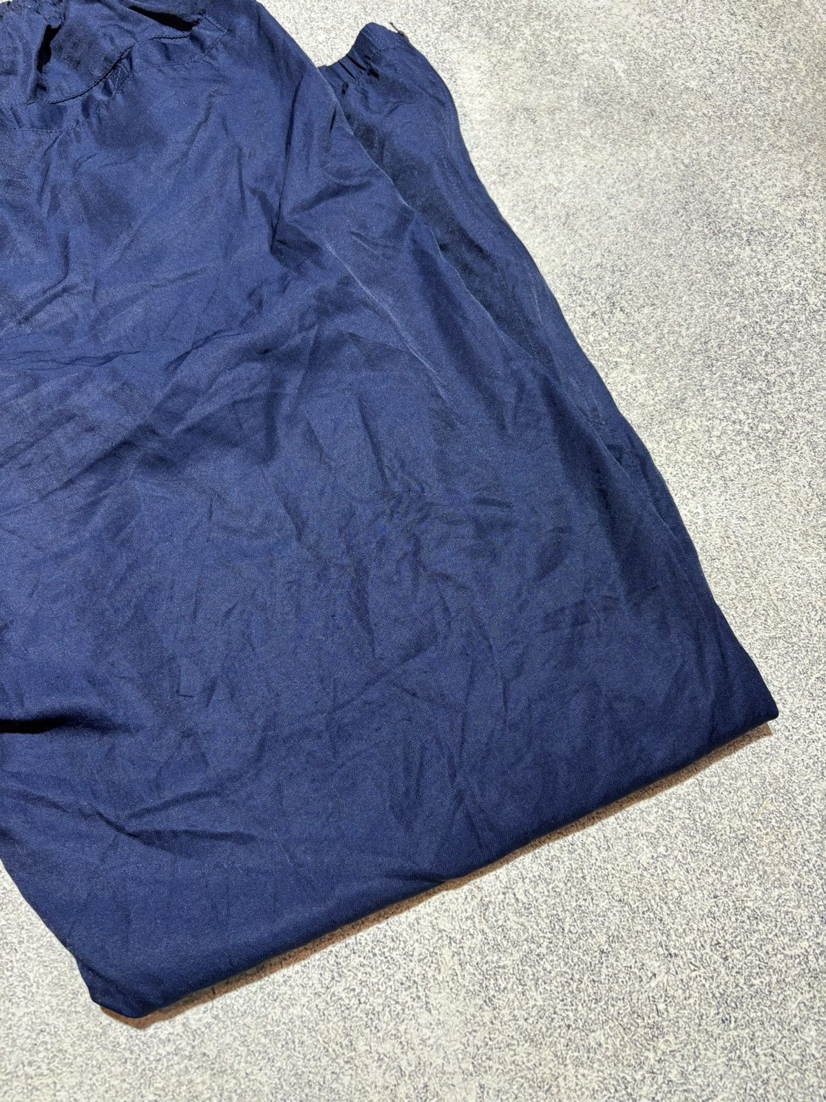 Japanese Brand × Nike × Vintage Nike Vintage Drill Small Logo Nylon pants Blue 00s size L Size US 34 / EU 50 - 11 Thumbnail