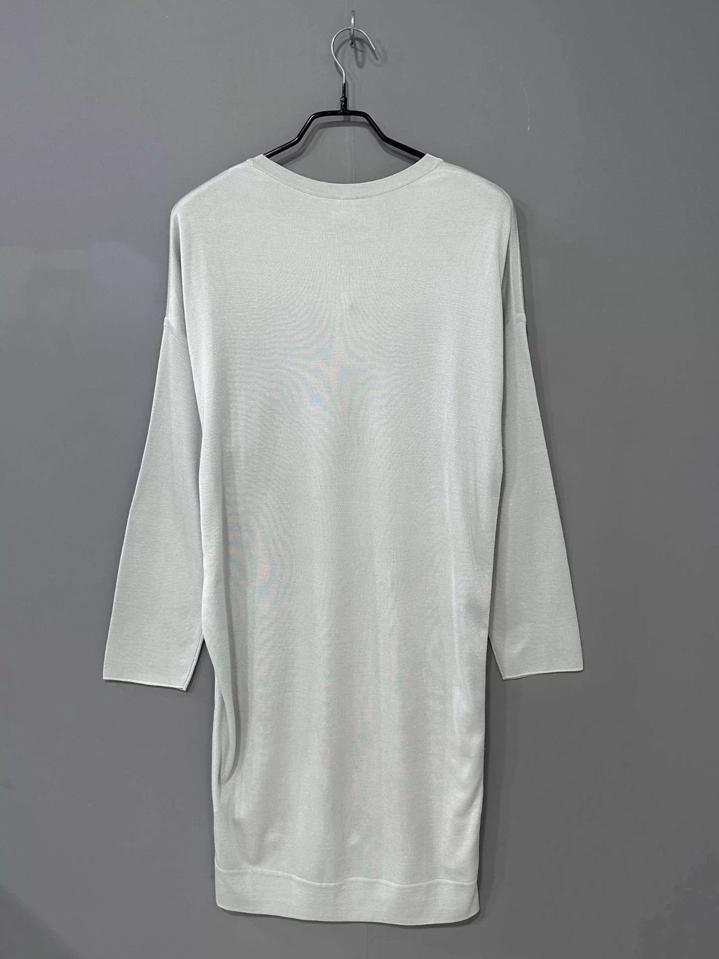Hermes HERMES Silk Long Sleeve Dress 99 New 38 Size S / US 4 / IT 40 - 3 Thumbnail
