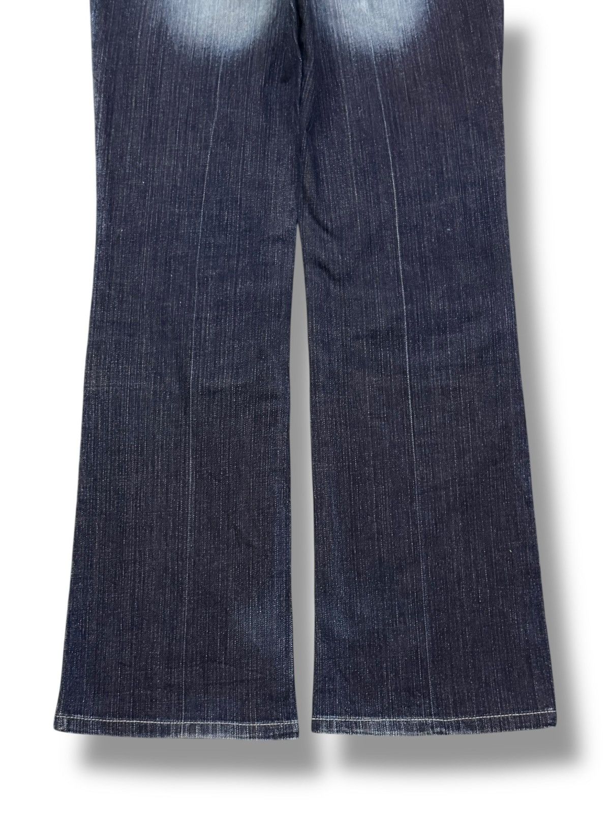 Tornado Mart Vintage 00s Tornado Mart Flared Bootcut Archive Denim Jeans Size US 31 - 7 Thumbnail