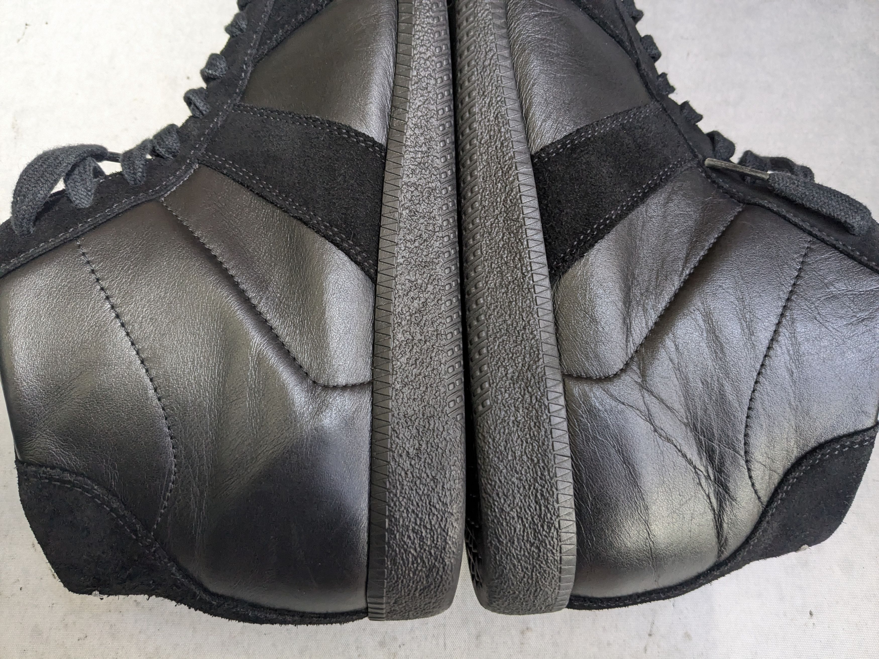 Maison Margiela Maison Margiela GAT Replica Black 10 43 High Tops Suede Size US 10 / EU 43 - 13 Thumbnail
