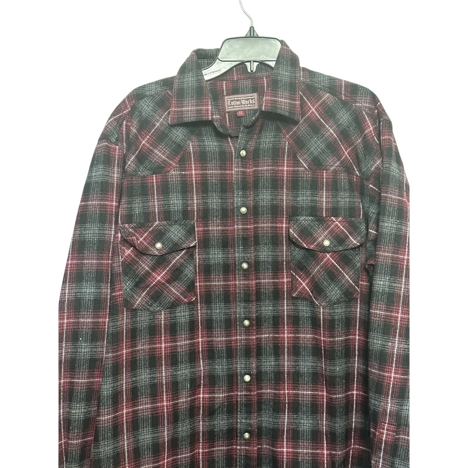 Other Falcon Bay Collared Shirt Snap Button Plaid Multicolor L Size US XL / EU 56 / 4 - 2 Thumbnail