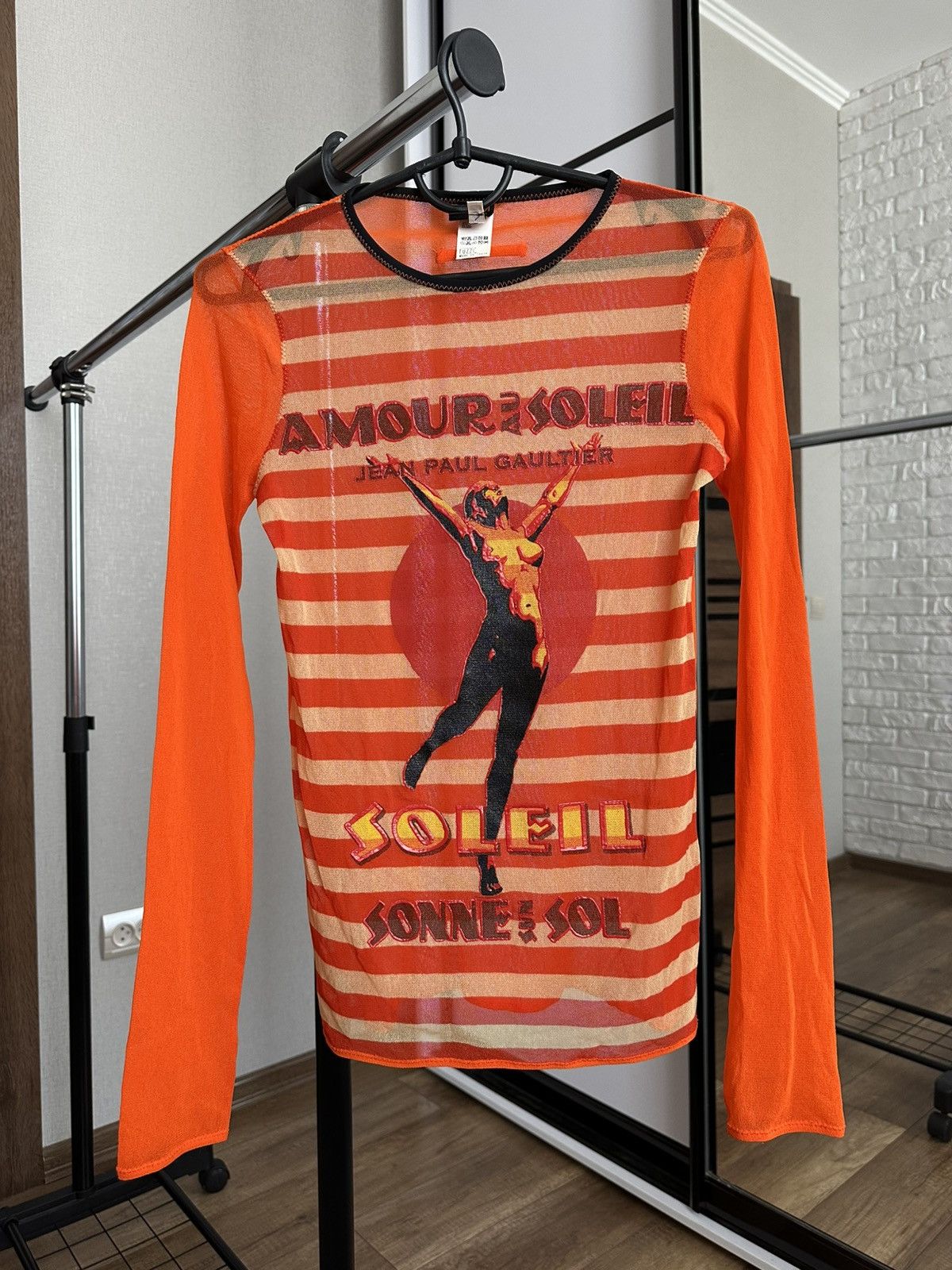 Jean Paul Gaultier Jean Paul Gaultier Amour Au Soleil JPG Vintage Mesh Top L/S Size M / US 6-8 / IT 42-44 - 1 Thumbnail