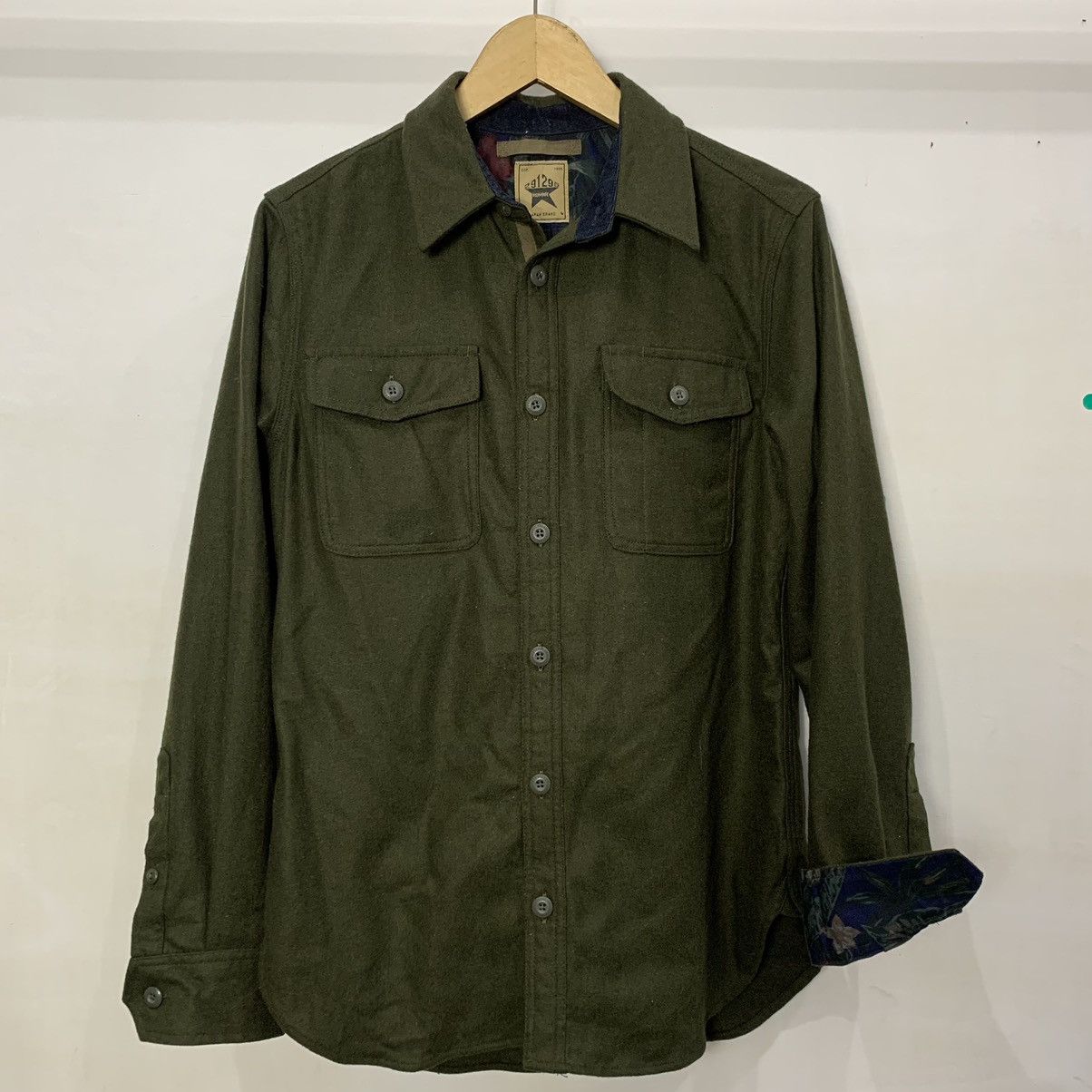 image of 20471120 x Archival Clothing 291295=Homme Labo Shirts Mix Wool, Men's (Size Large)