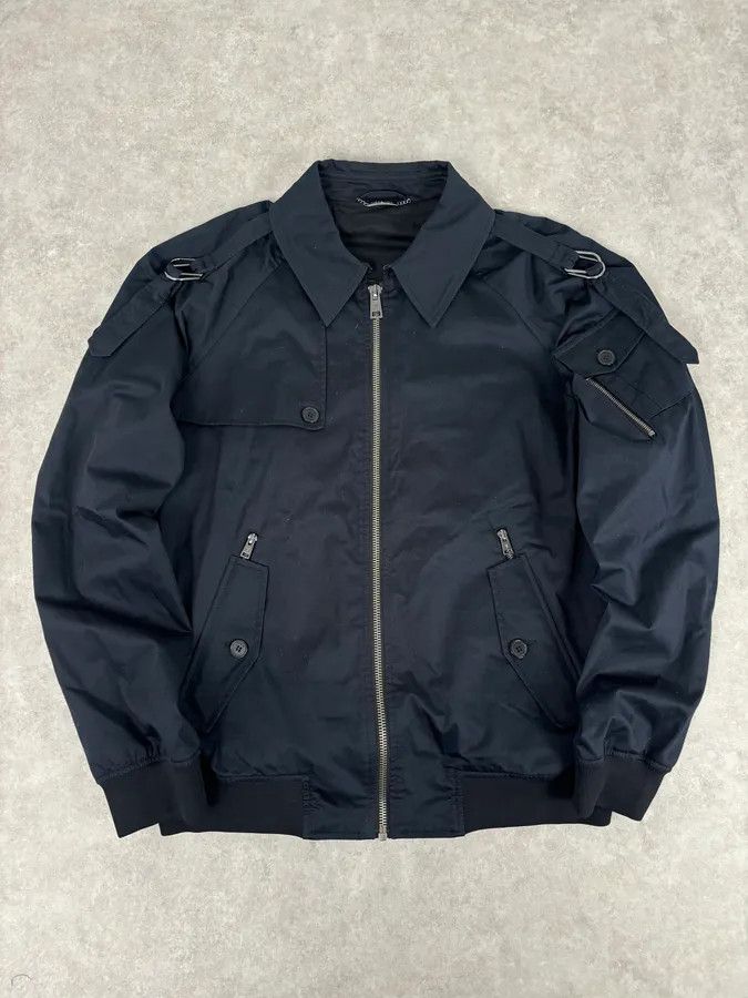 Versace 2000s Versace Black Classy Bondage Jacket Size US L / EU 52-54 / 3 - 1 Thumbnail