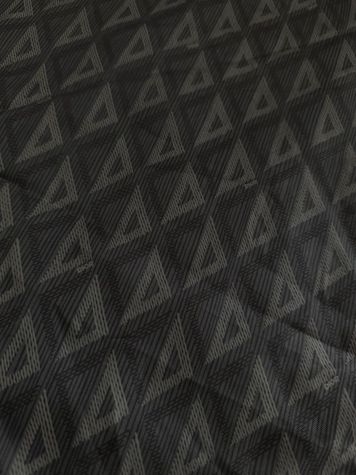 Dior Dior Diamond Grey Silk Bandana Size ONE SIZE - 1 Thumbnail