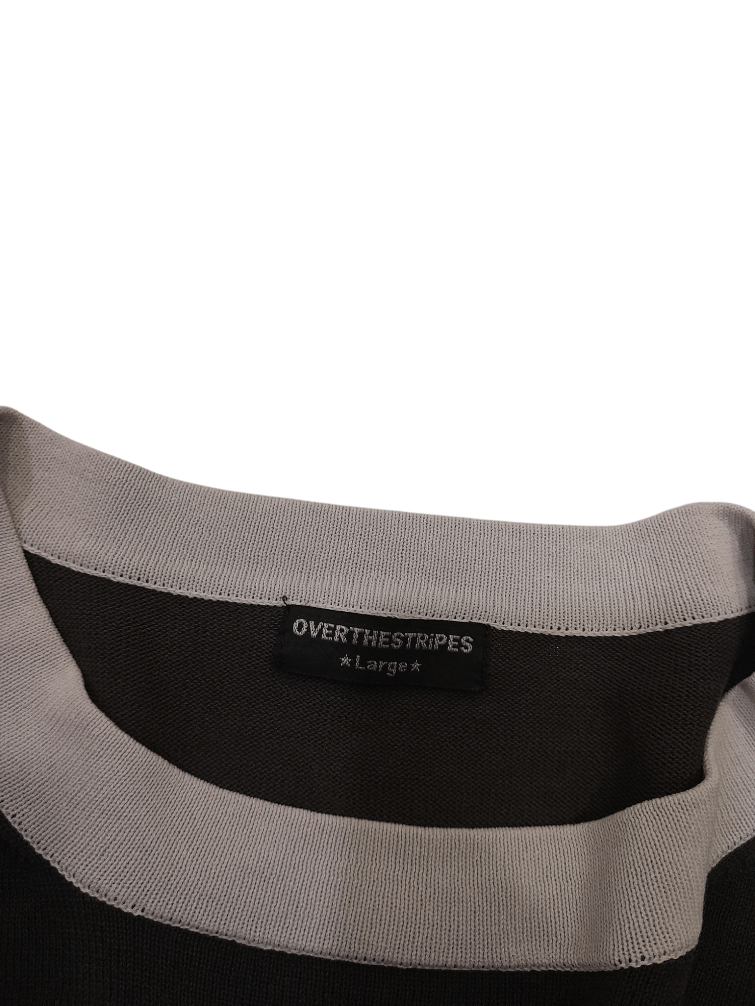 OVER THE STRiPES Over The Stripes Japan Tamotsu Omine Sweater Shirt (F650) Size US L / EU 52-54 / 3 - 4 Thumbnail