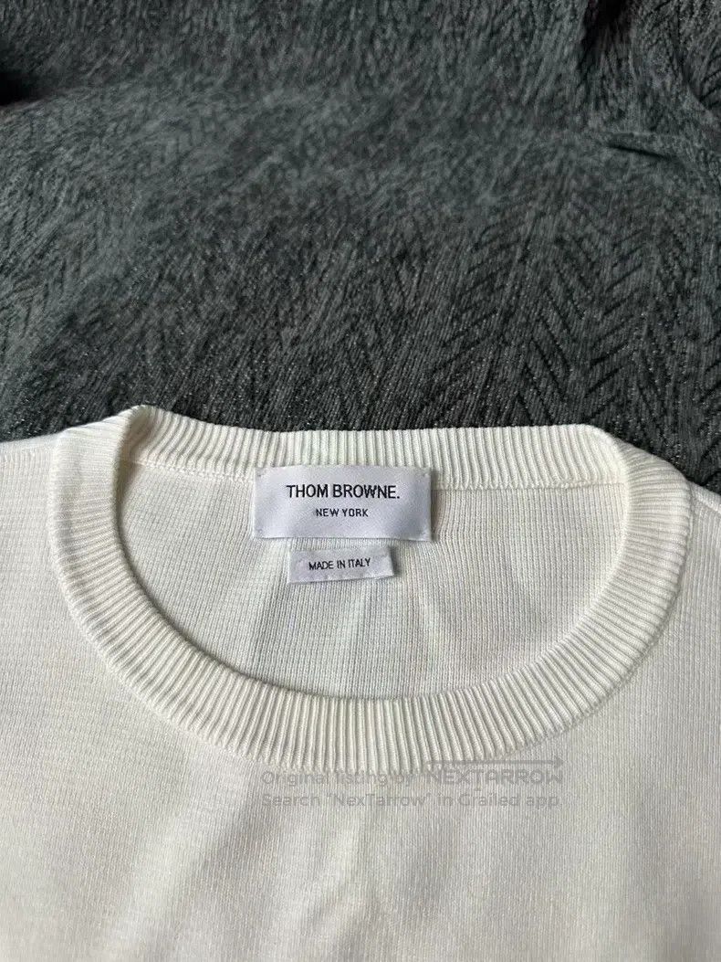 Thom Browne Thom Browne White sweater Size US XL / EU 56 / 4 - 3 Thumbnail