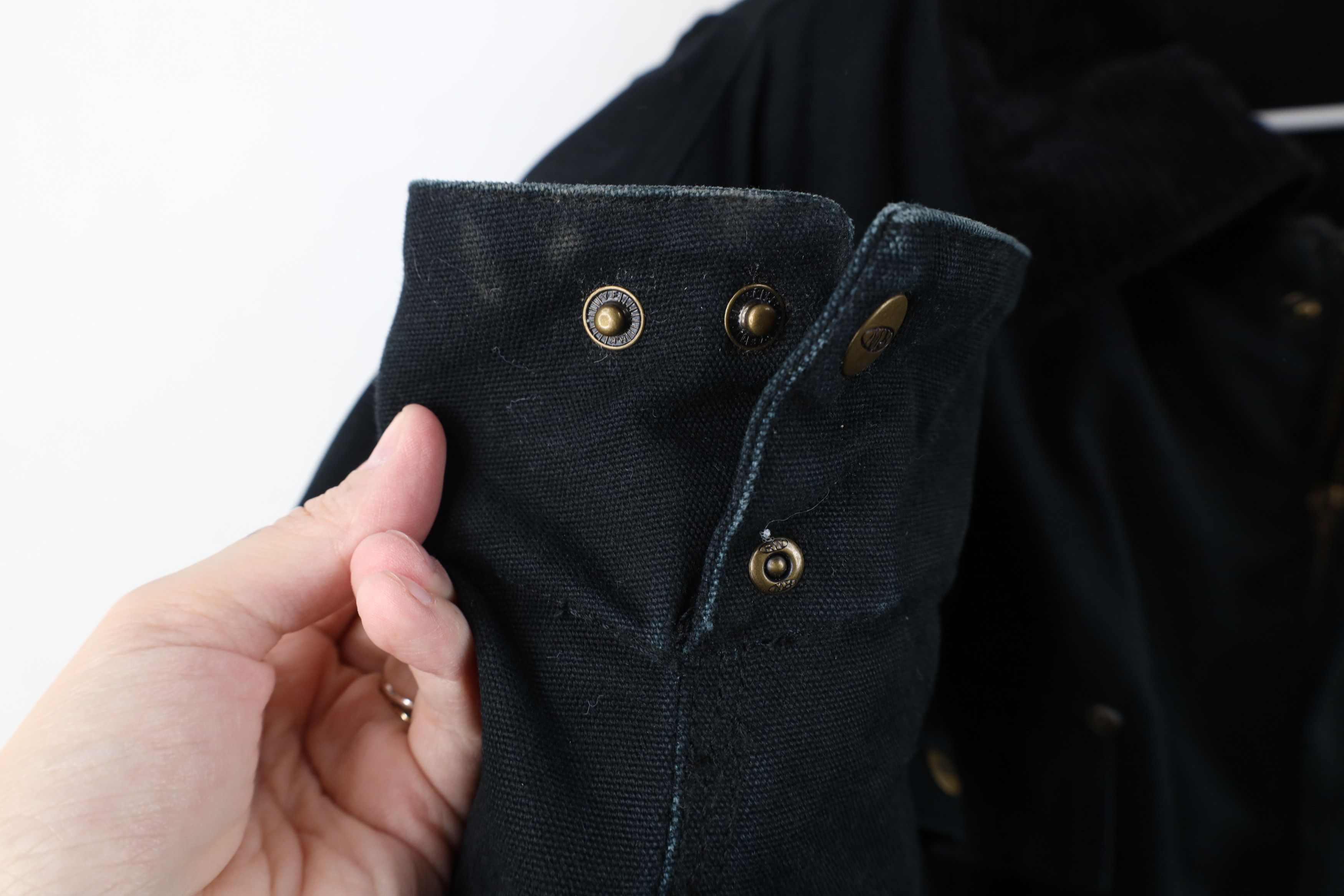 Vintage Vintage Y2K Streetwear Canvas Chore Barn Jacket Black Size US XXL / EU 58 / 5 - 10 Thumbnail