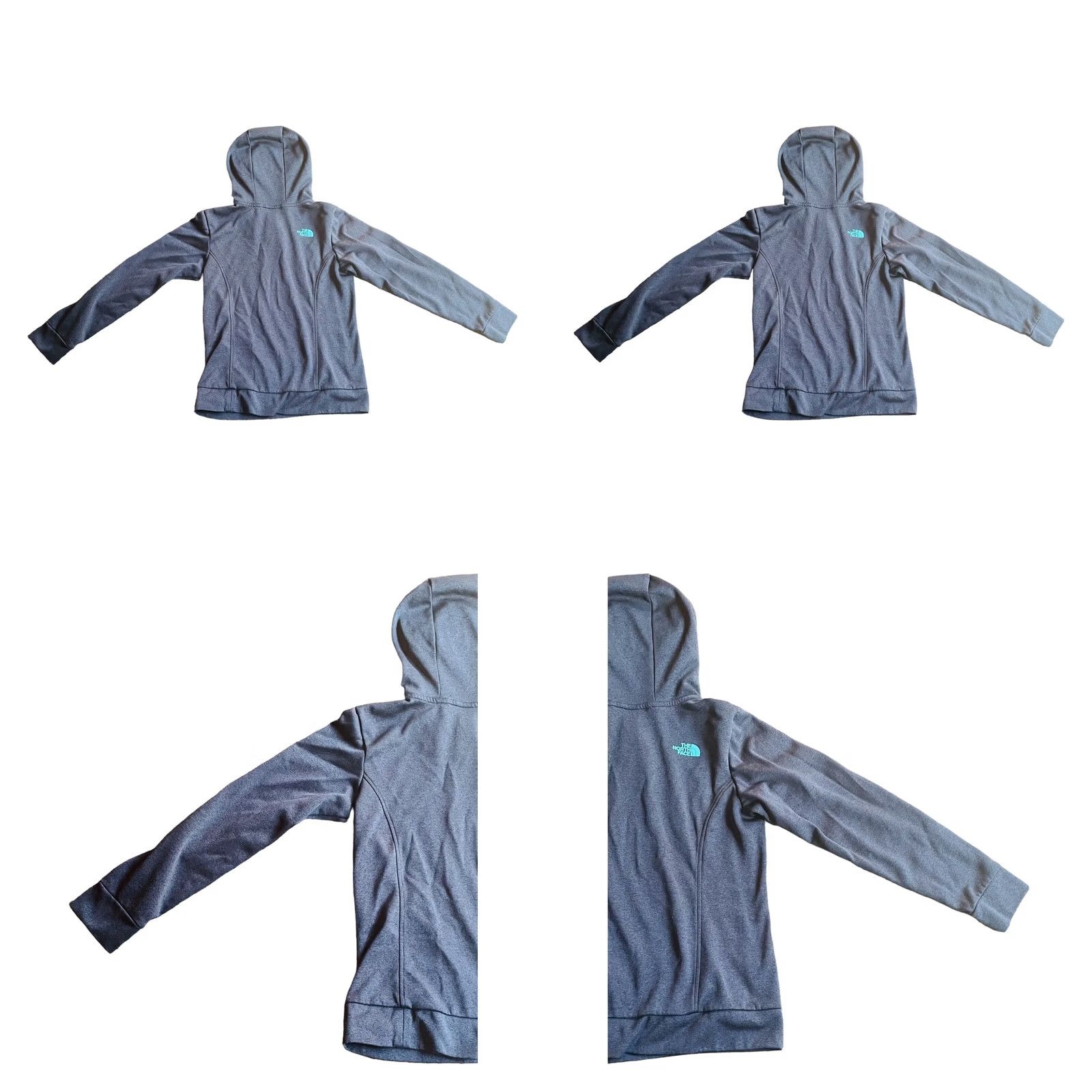 The North Face The North Face Hooded Pullover Sweater Hoodie Gray Women's Sz Small Sweatshirt Size S / US 4 / IT 40 - 8 Thumbnail