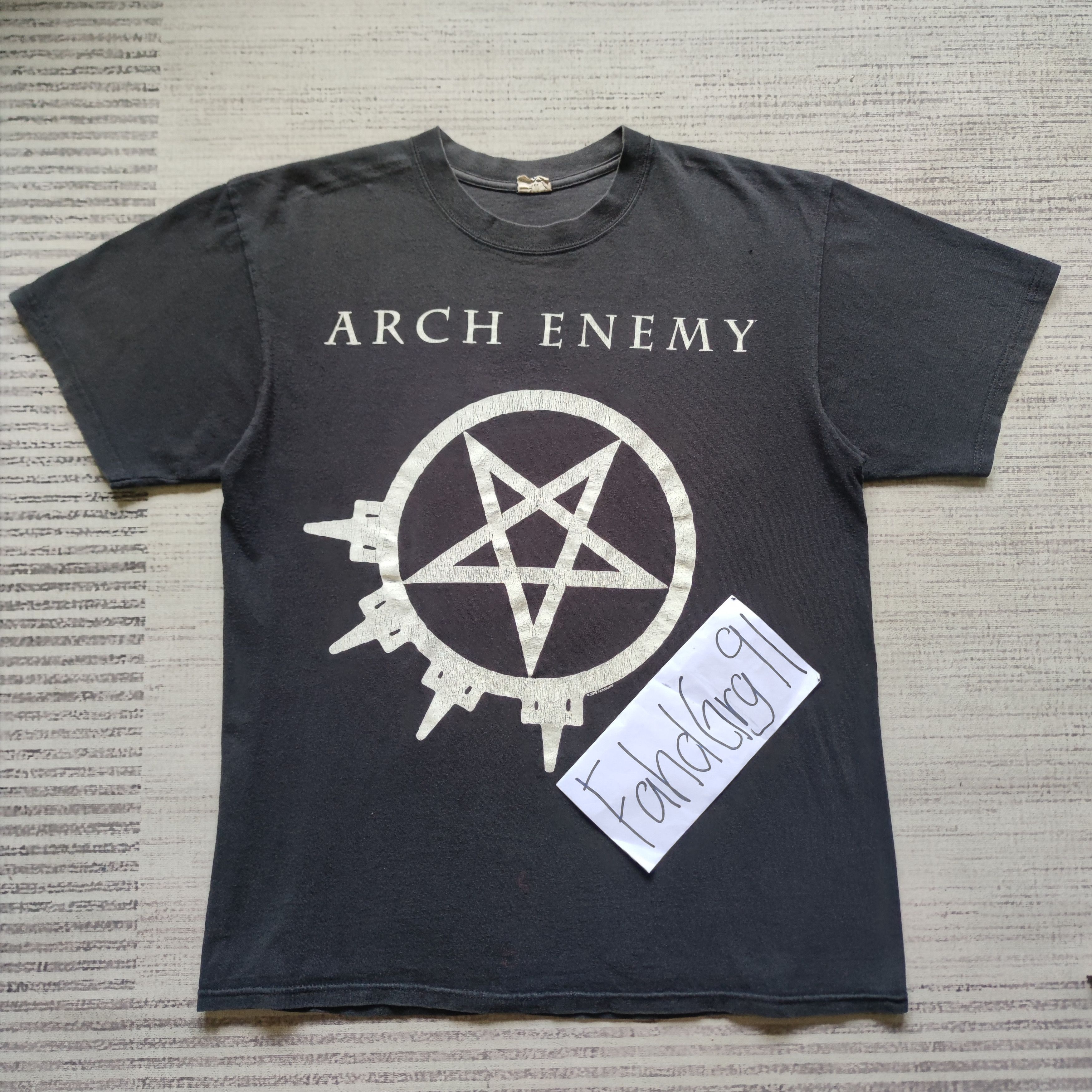 Band Tees × Vintage Vintage 2009 Arch Enemy "Pure Fucking Metal" Size US L / EU 52-54 / 3 - 1 Thumbnail