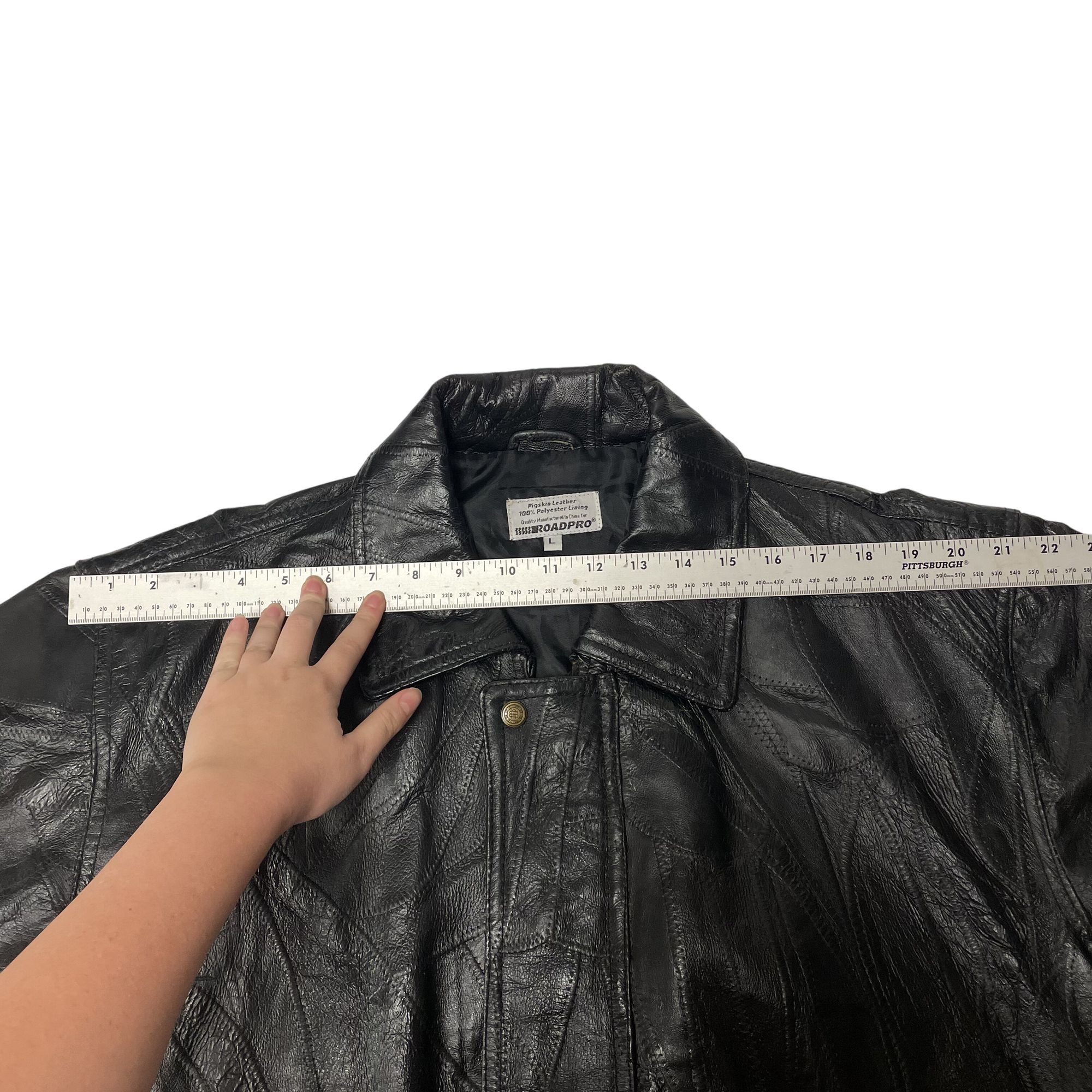 Other Vtg Roadpro PIGSKIN Leather Motorcycle BIKER Bomber Size US L / EU 52-54 / 3 - 11 Thumbnail