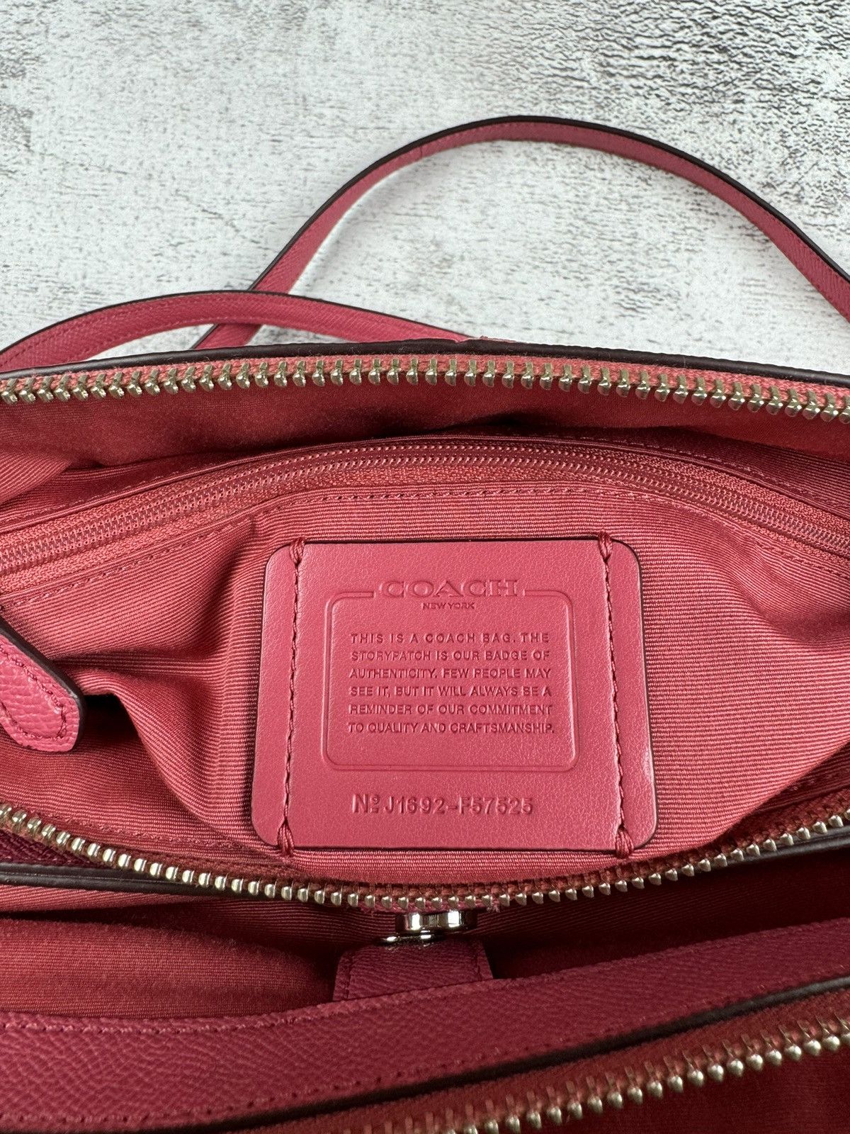 Coach Coach New York Minetta Crossbody Pebble Leather Bag F57520 Size ONE SIZE - 16 Thumbnail