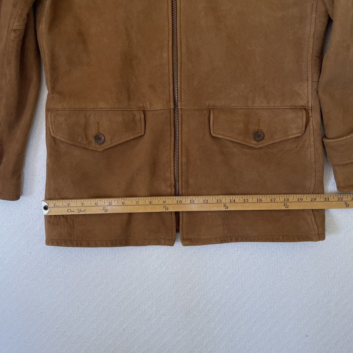 Ralph Lauren RRL Double RL Soft Lamb Suede Leather Jacket Western Safari Size US M / EU 48-50 / 2 - 17 Thumbnail