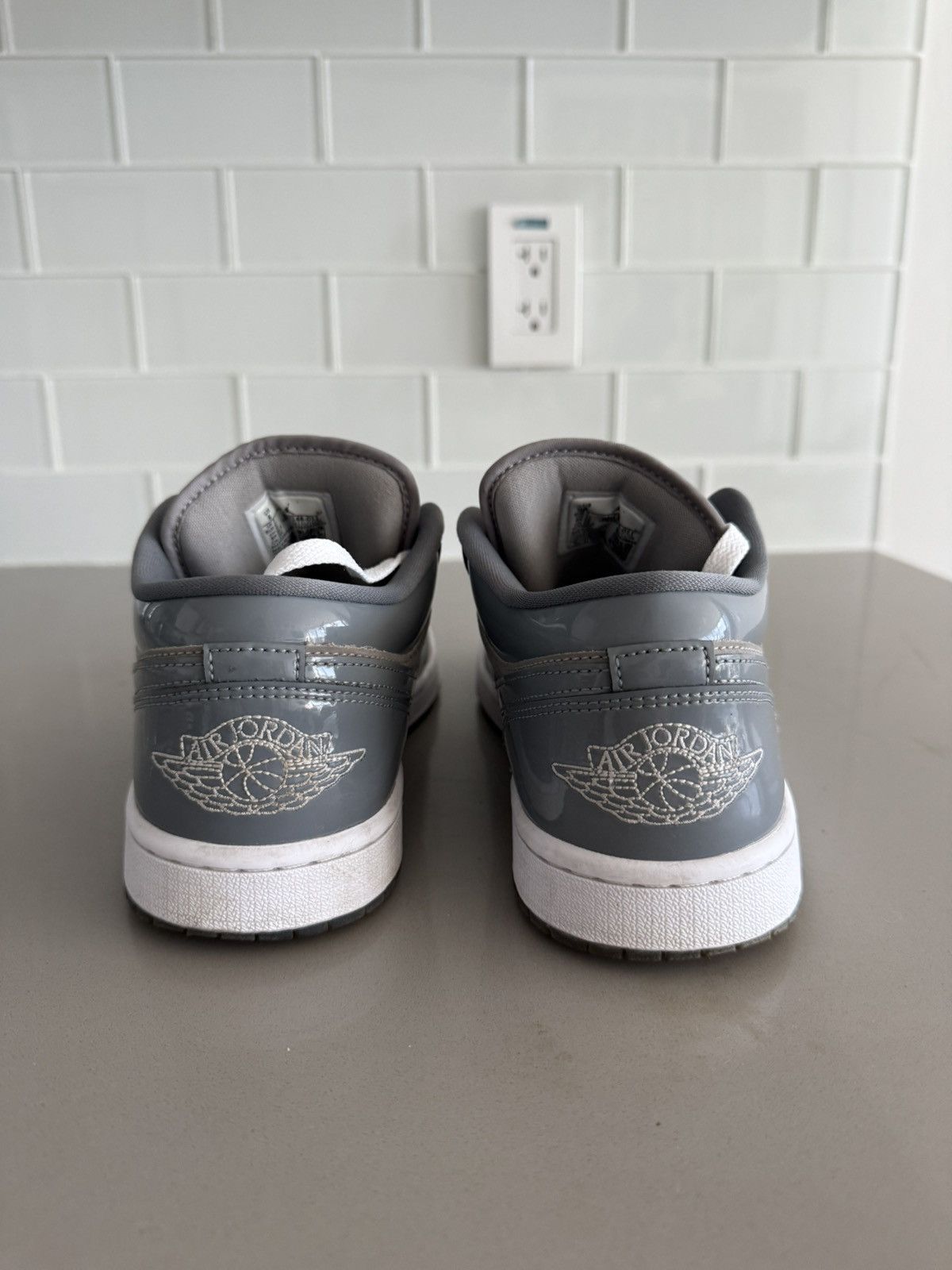 Nike Nike Air Jordan 1 Low “Wolf Grey” — Size 8 (Men’s) Size US 8 / EU 41 - 3 Thumbnail