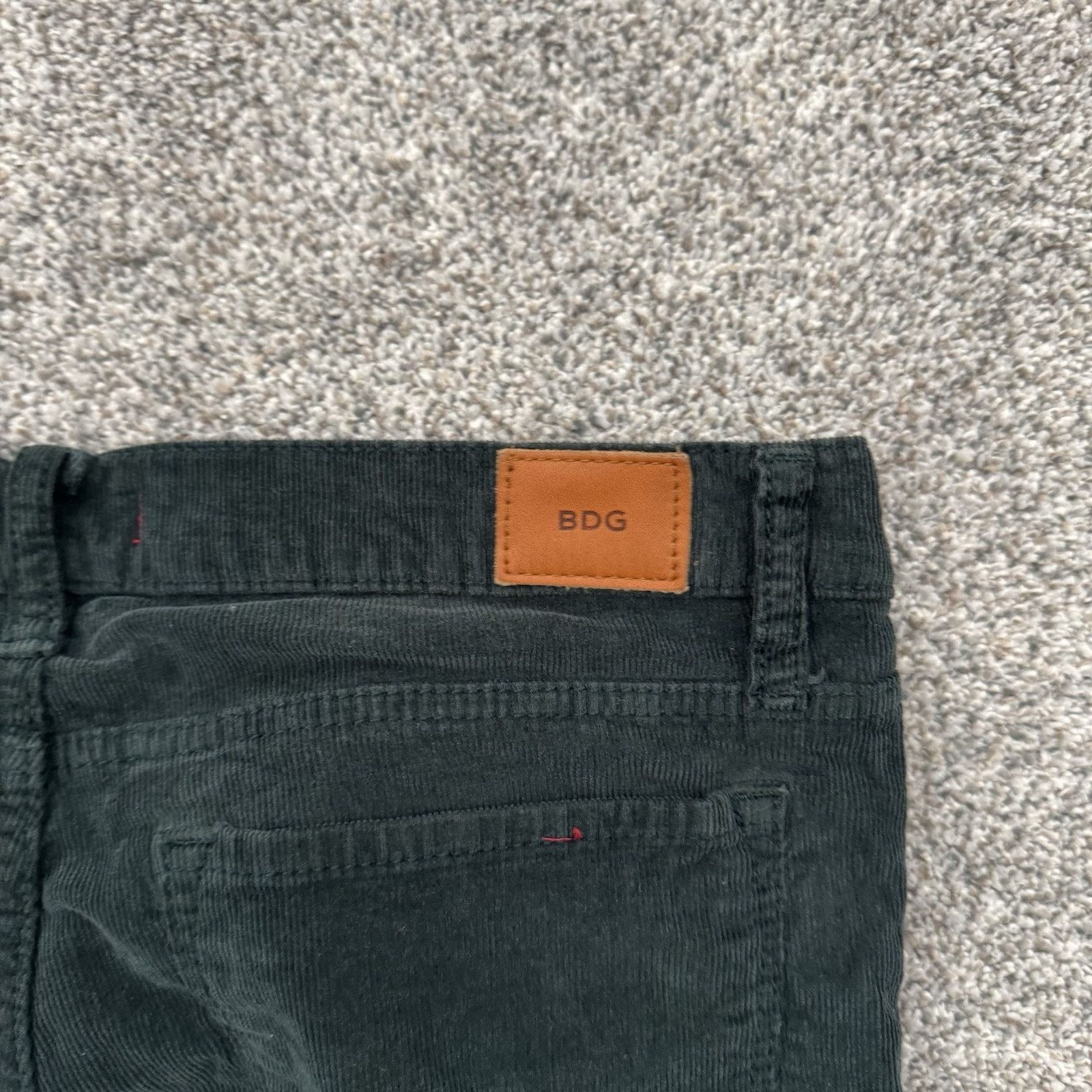 Bdg BDG Pants Mens 30x30 Cigarette Ankle Corduroy Edgy Indie Size US 30 / EU 46 - 12 Thumbnail