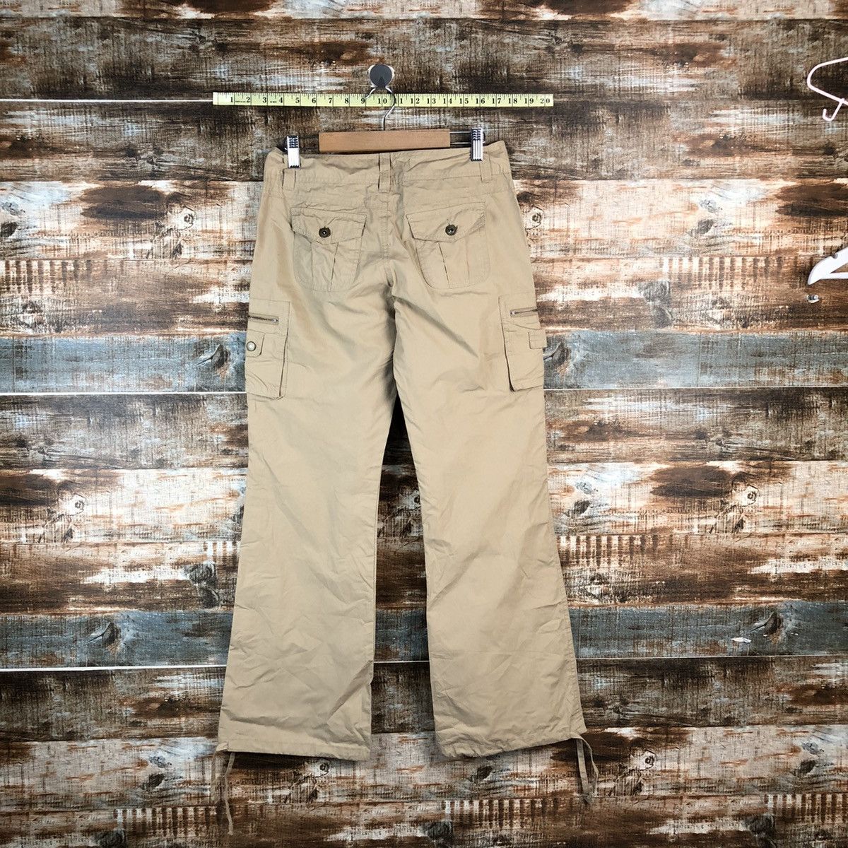 Japanese Brand Arnold Palmer Brown Cargo Multipocket Pants #A2565 Size 27" / US 4 / IT 40 - 16 Thumbnail