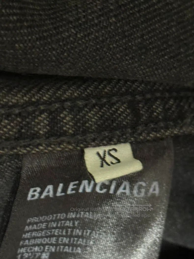 Balenciaga Balenciaga Solid Color Graffiti Single Button Lapel Long S Size US XS / EU 42 / 0 - 7 Thumbnail