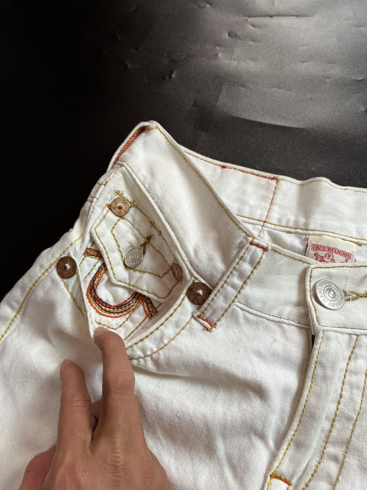 If Six Was Nine VINTAGE SUPER FLARE TRUE RELIGION 90s Size US 30 / EU 46 - 5 Thumbnail