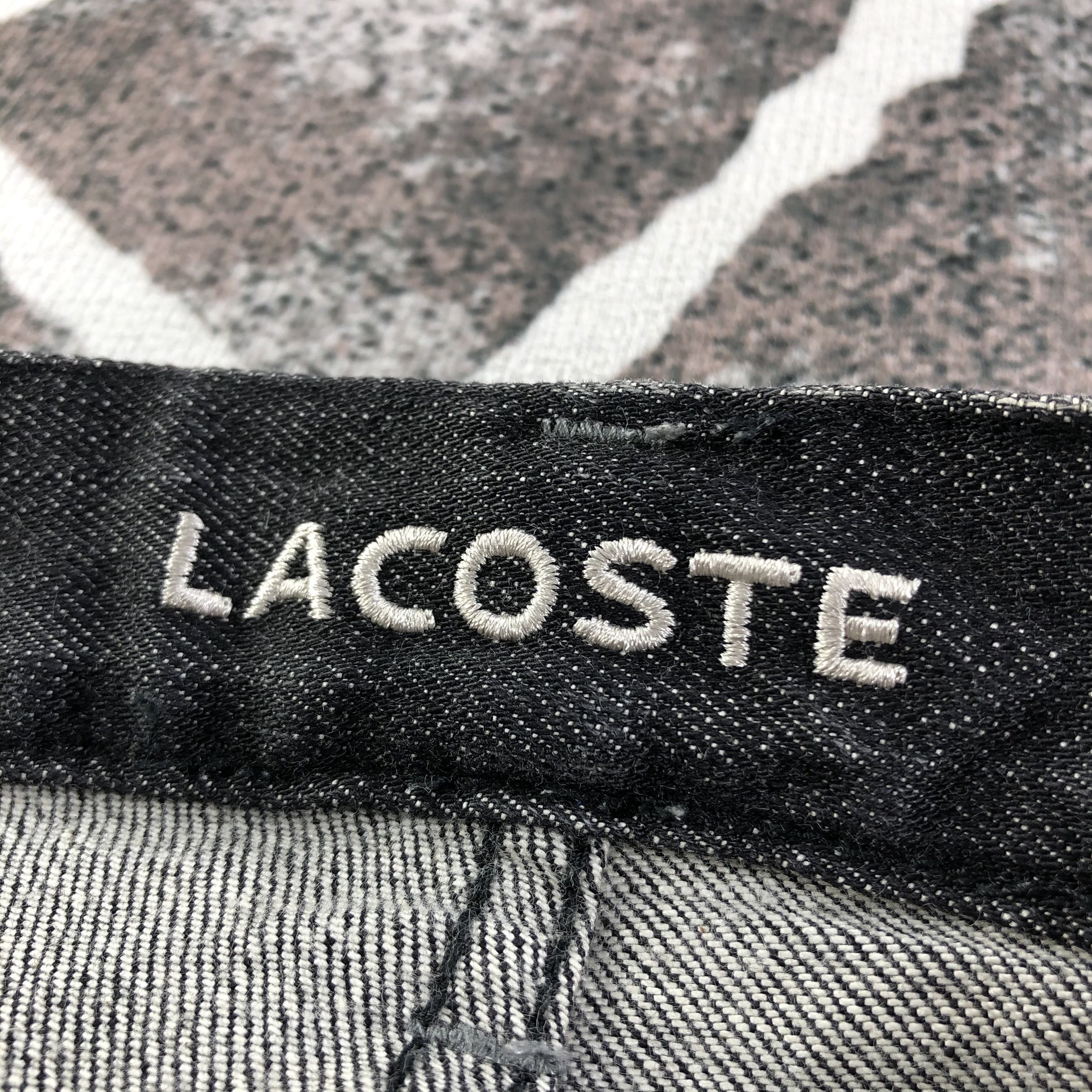 Lacoste Lacoste Jeans Faded Black Denim KJ1615 Size US 30 / EU 46 - 9 Thumbnail