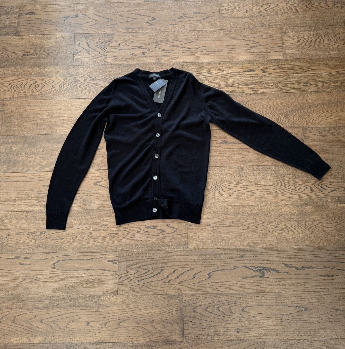 John Smedley John Smedley England New Zealand Merino Wool Knit Cardigan S Size US S / EU 44-46 / 1 - 8 Thumbnail