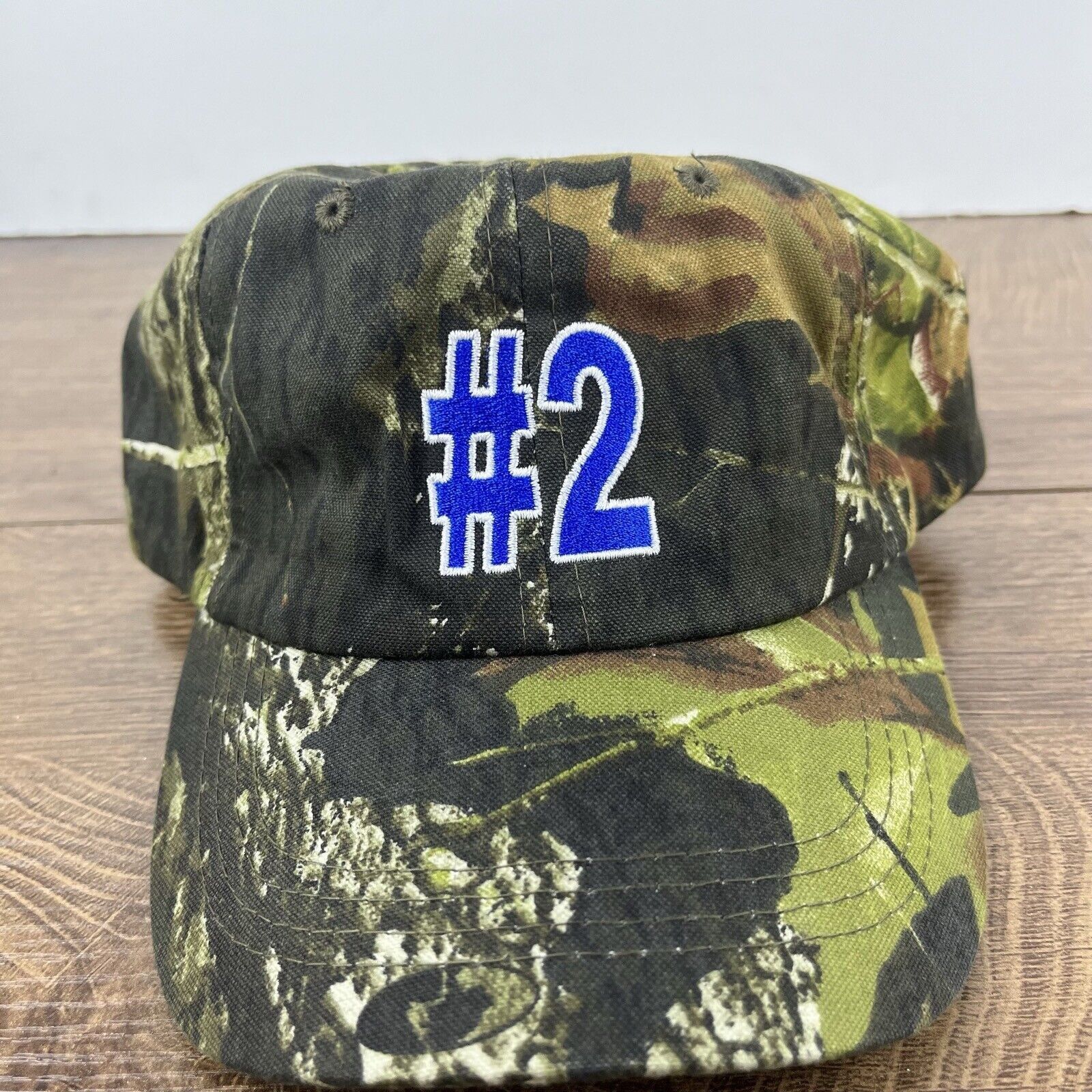 Other #2 Baseball Hat Adjustable Hat Camo Adjustable Hat Green Adu Size ONE SIZE - 5 Thumbnail