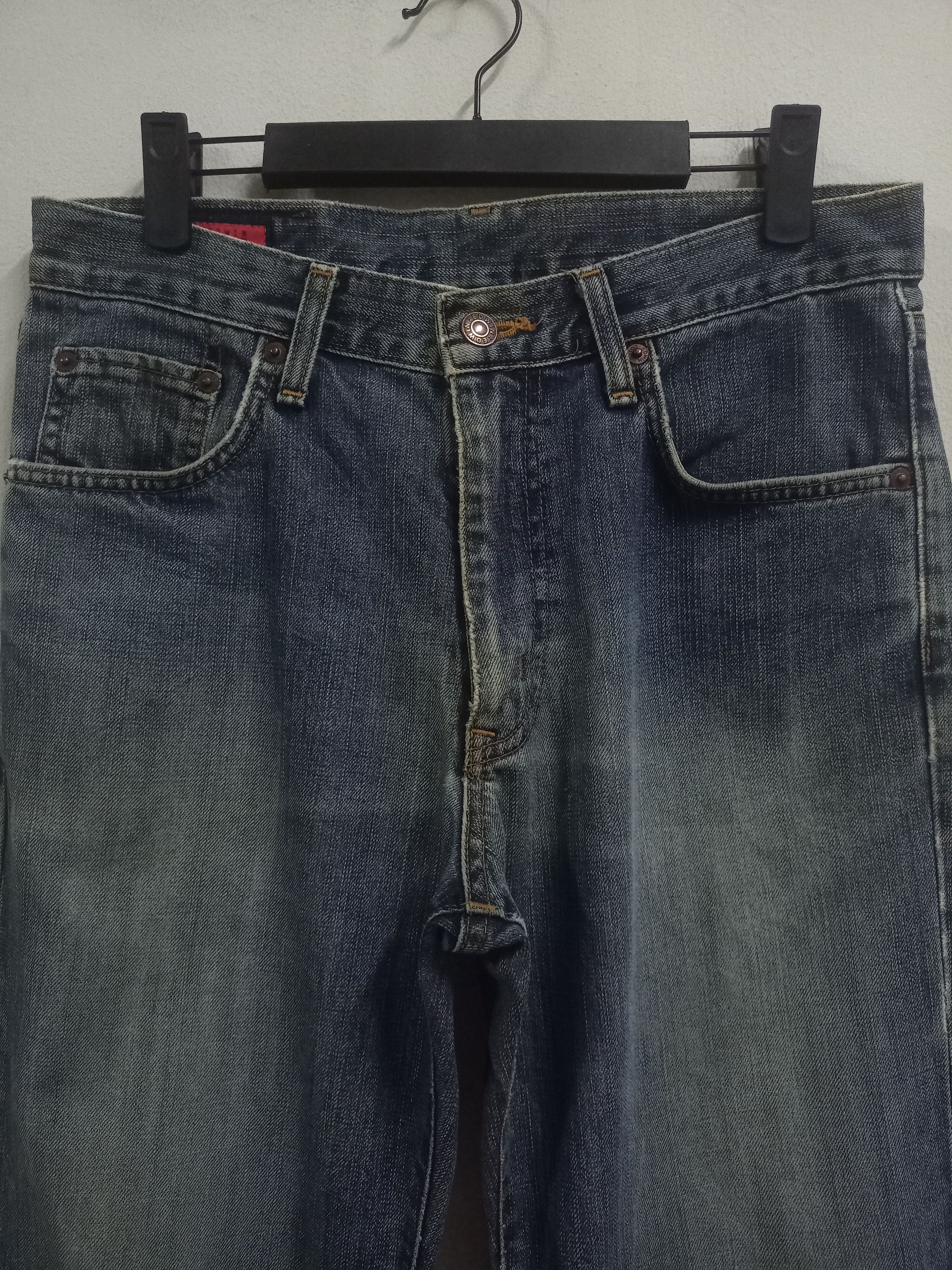 Edwin Vintage Japanese Edwin 503 Mud Wash Baggy Jeans Size US 31 - 4 Thumbnail