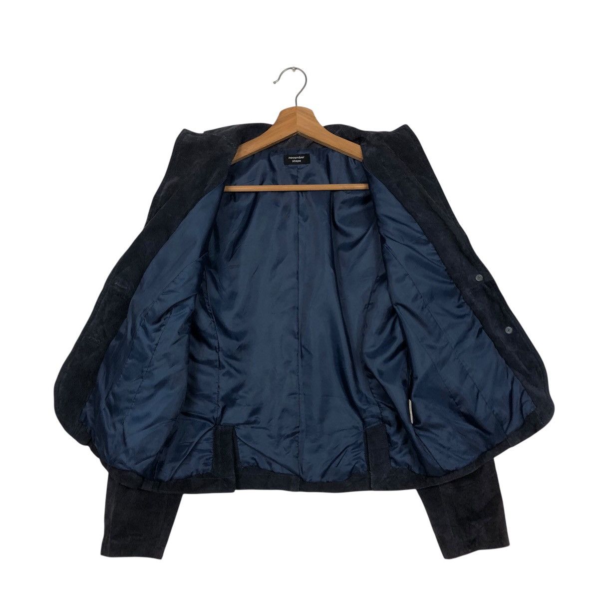 Japanese Brand 📌Archieve Cropped Leather Pig Skins November Steps Japan Size US L / EU 52-54 / 3 - 12 Thumbnail