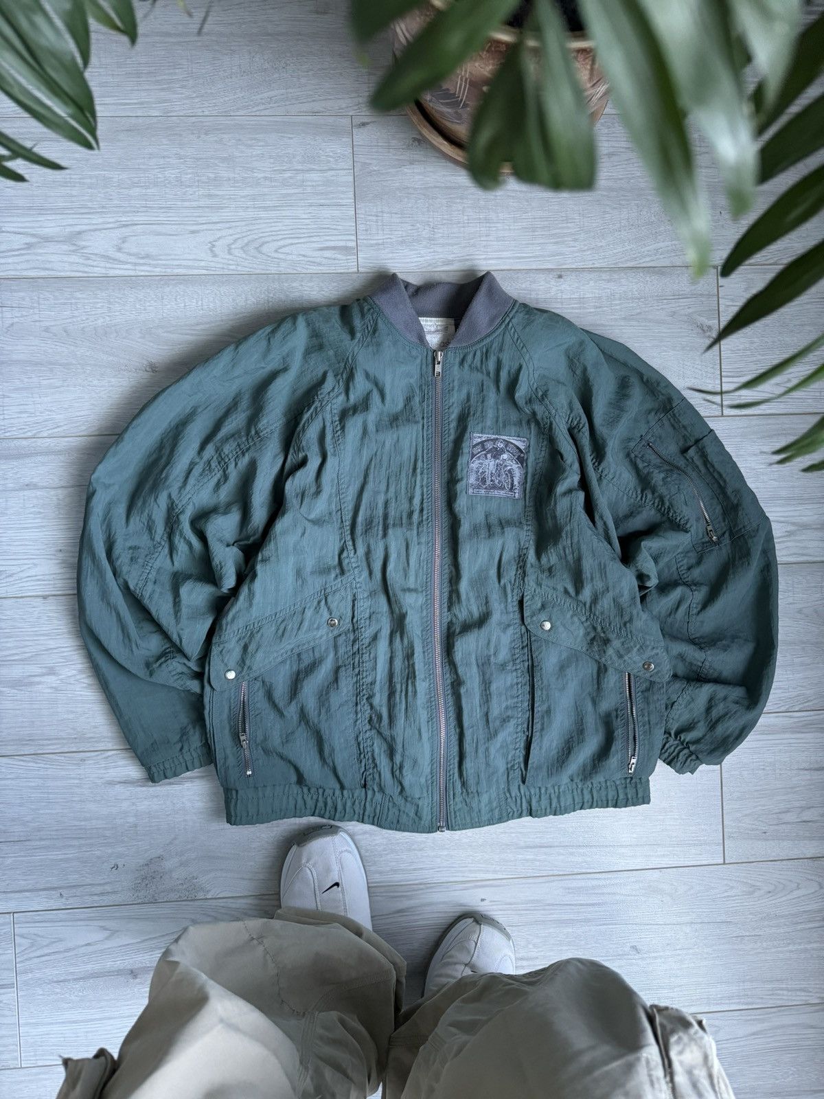 Adidas × Vintage Vintage Adidas Bomber Jacket 90’s Size US S / EU 44-46 / 1 - 1 Thumbnail