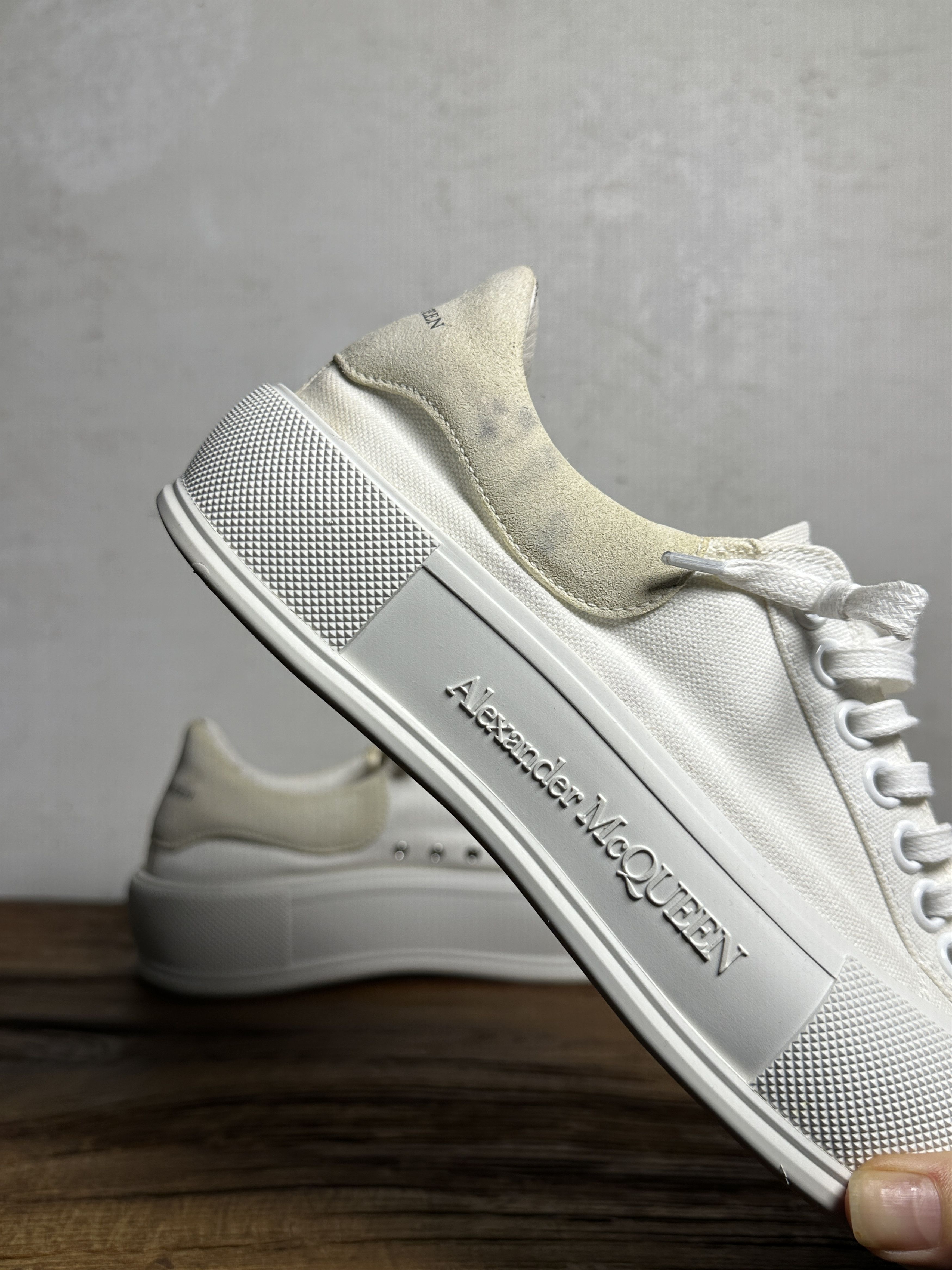 Alexander McQueen Alexander McQueen Deck Plimsoll Sneakers Size US 10 / IT 40 - 8 Thumbnail