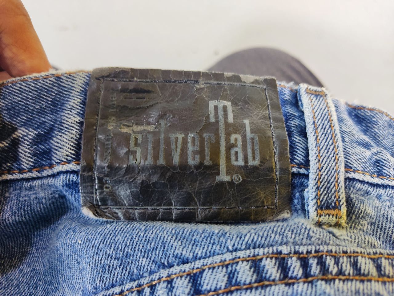 Levi's vintage levis silvertab baggy denim nice design Size US 37 - 3 Thumbnail